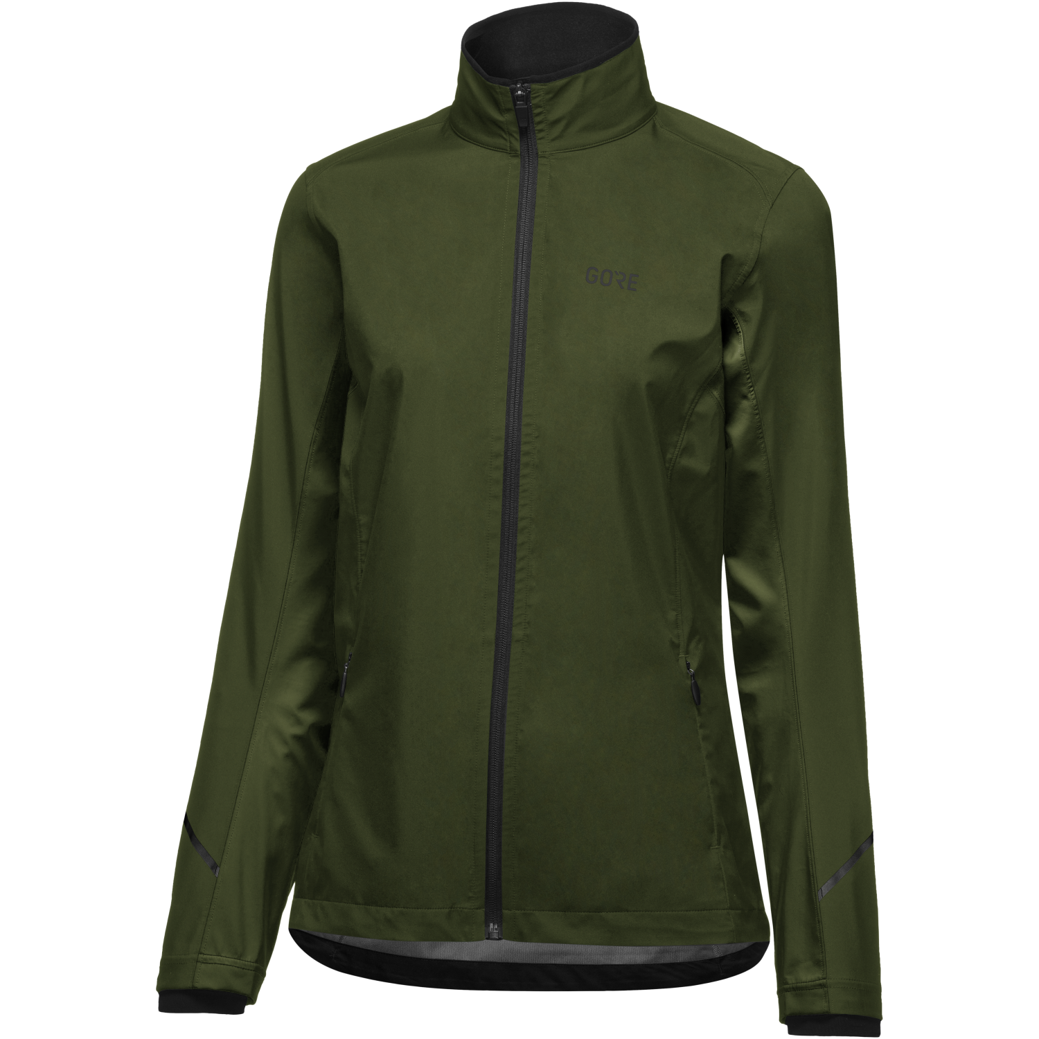 An image of the R3 WINDSTOPPER® Jacket Women being displayed without a product model wearing the product.