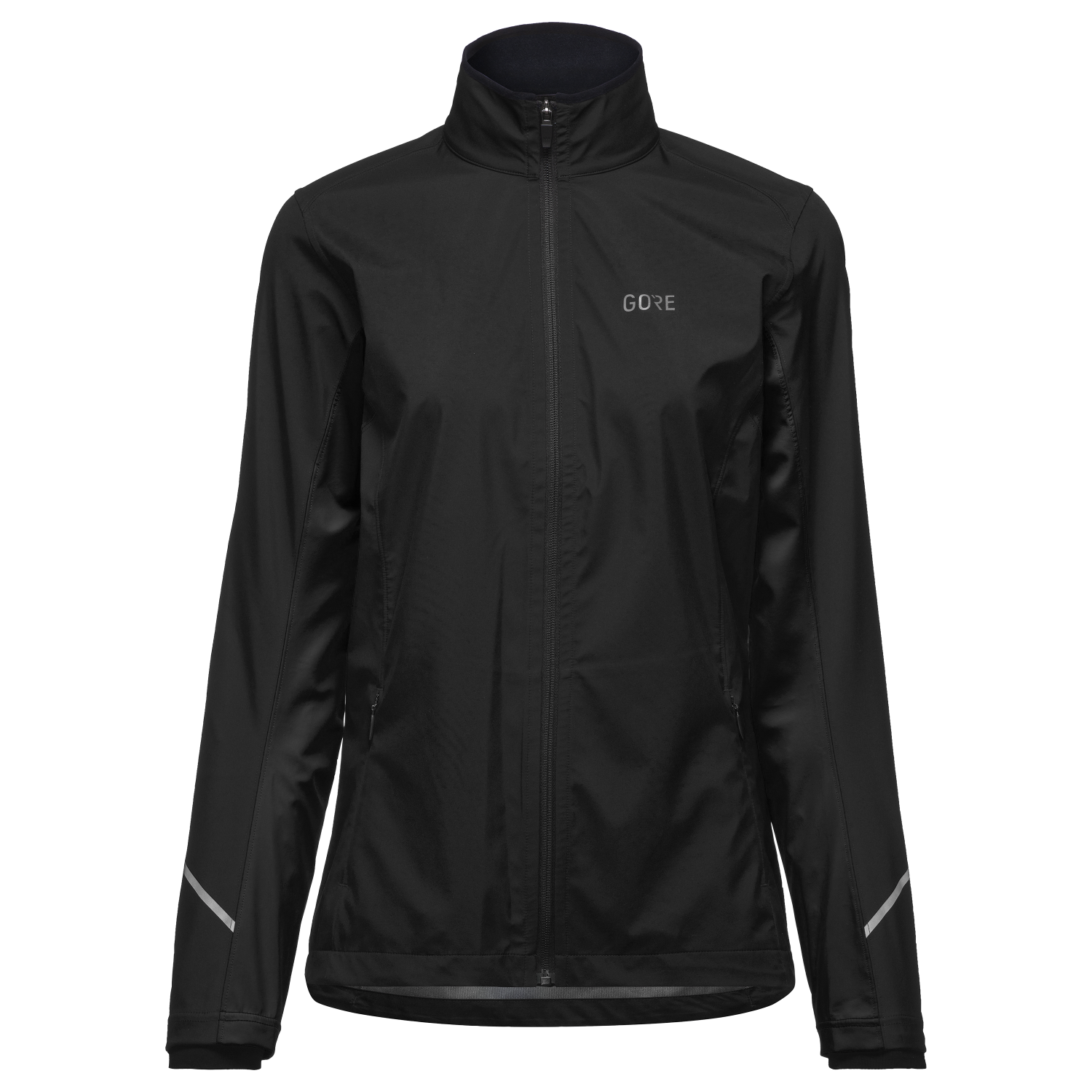 An image of the R3 WINDSTOPPER® Jacket Women being displayed without a product model wearing the product.