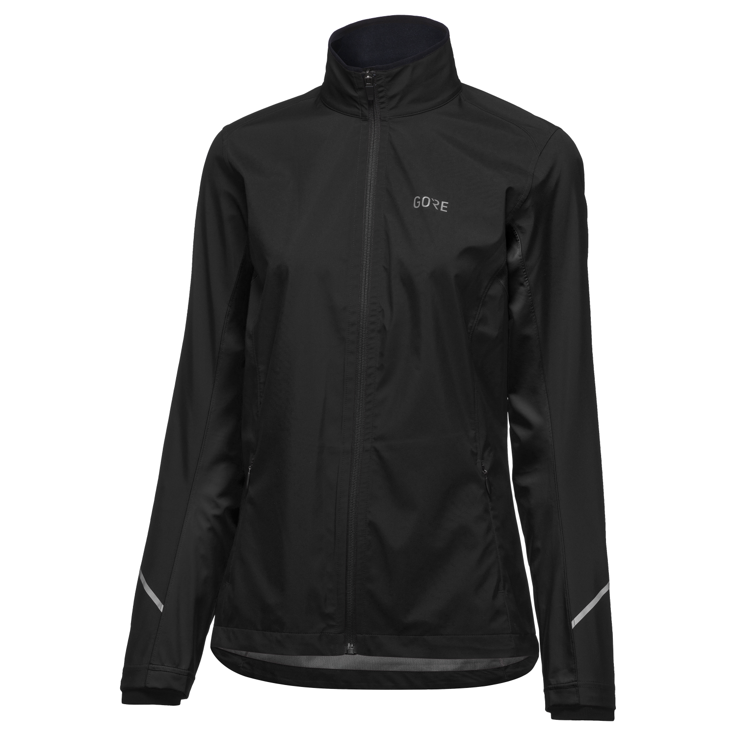 An image of the R3 WINDSTOPPER® Jacket Women being displayed without a product model wearing the product.
