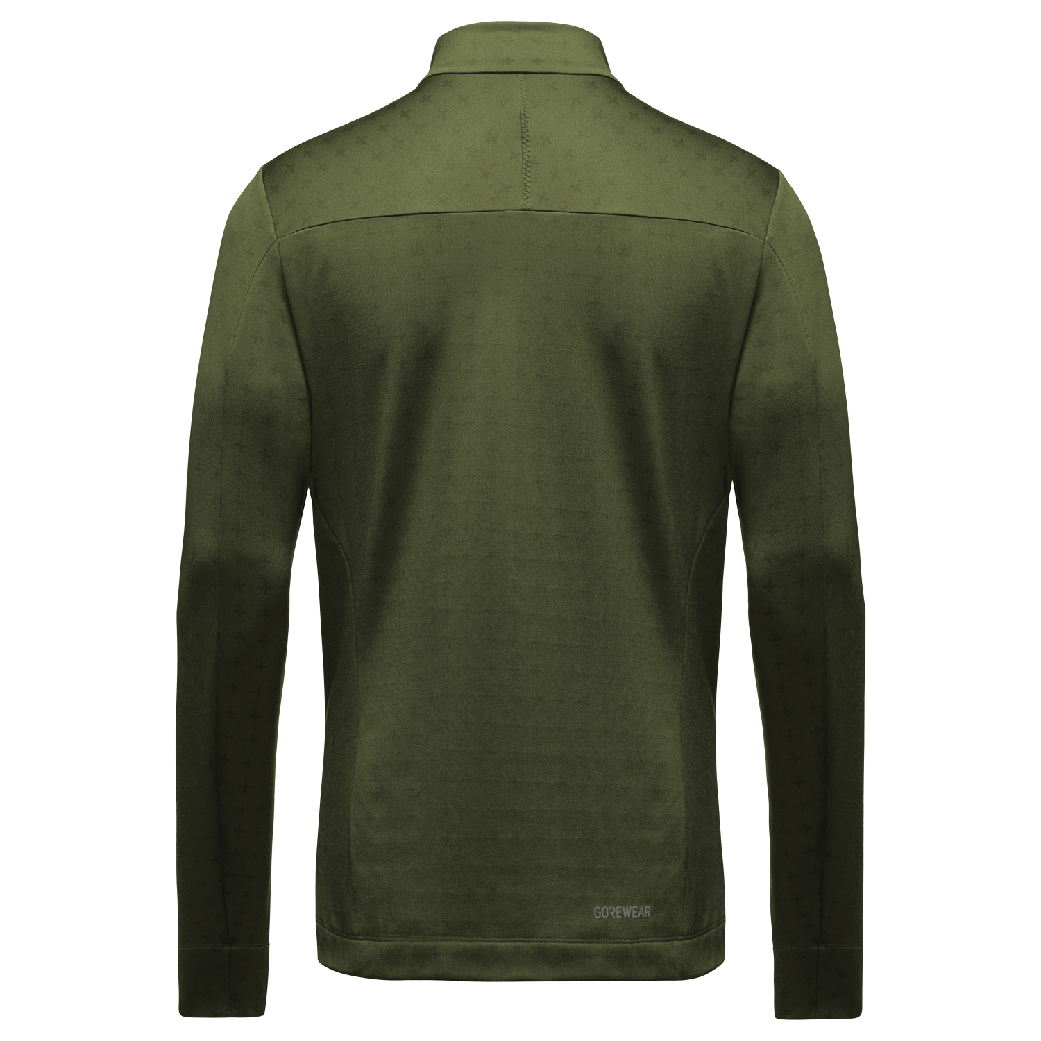 Un'immagine del prodotto Mid-Layer Thermo Casual 1/4-Zip da uomo esposto senza che il modello lo indossi.