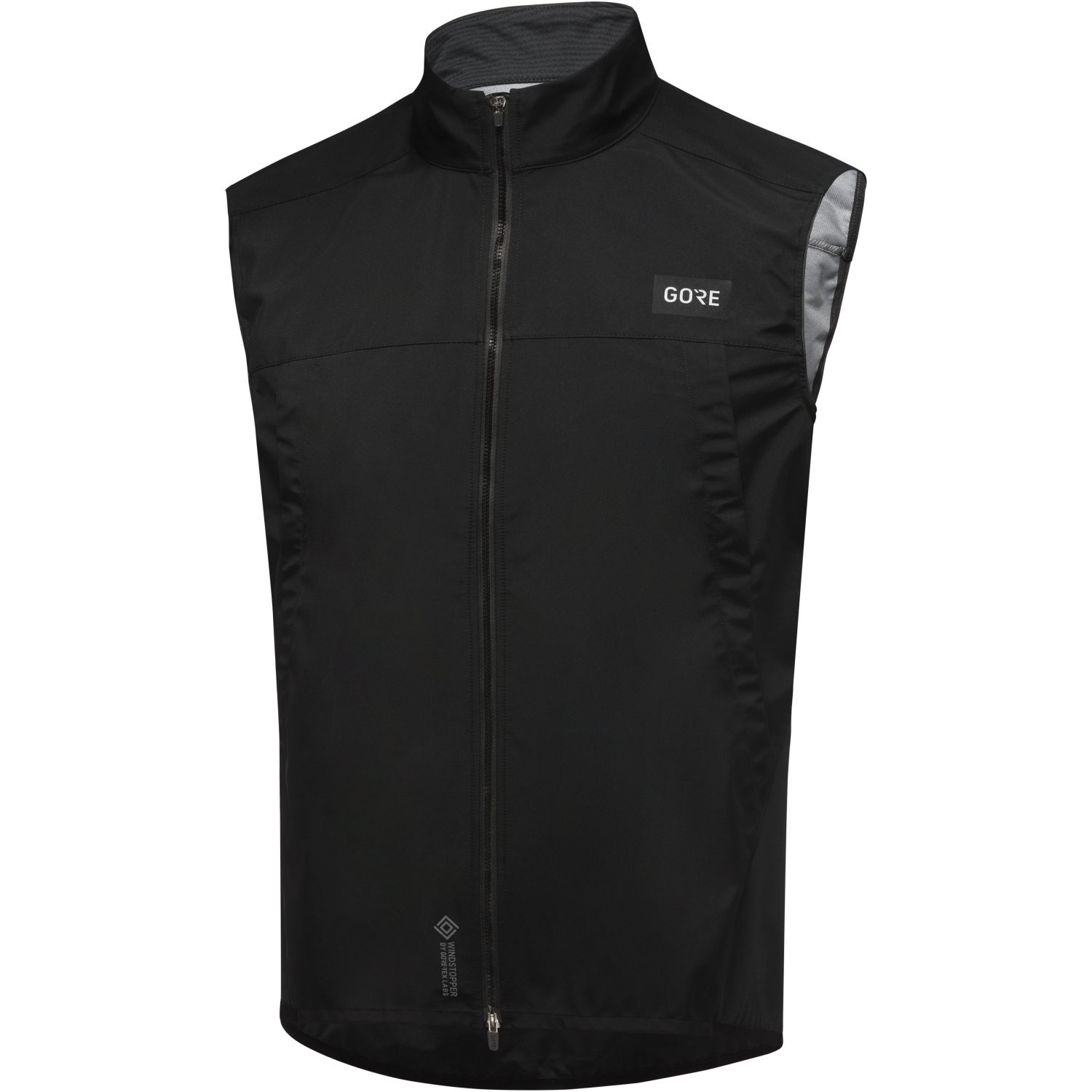 An image of the Everyday WINDSTOPPER® Vest Mens being displayed without a product model wearing the product.