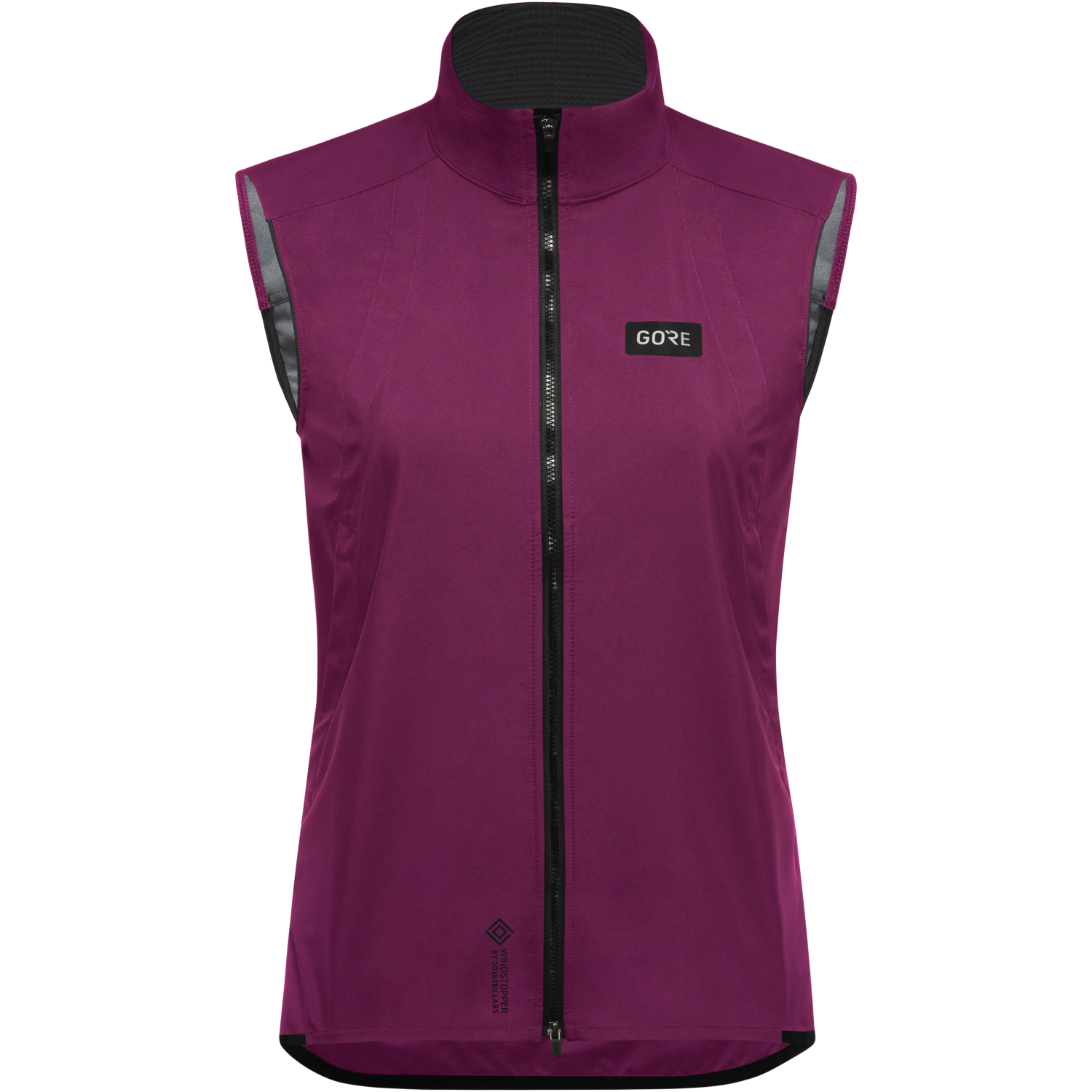 An image of the Everyday WINDSTOPPER® Vest Womens being displayed without a product model wearing the product.