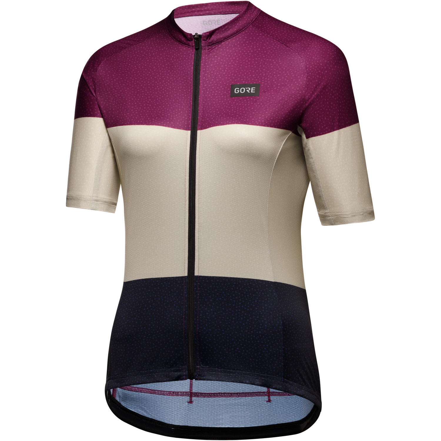An image of the Spirit Stripes Jersey Womens being displayed without a product model wearing the product.