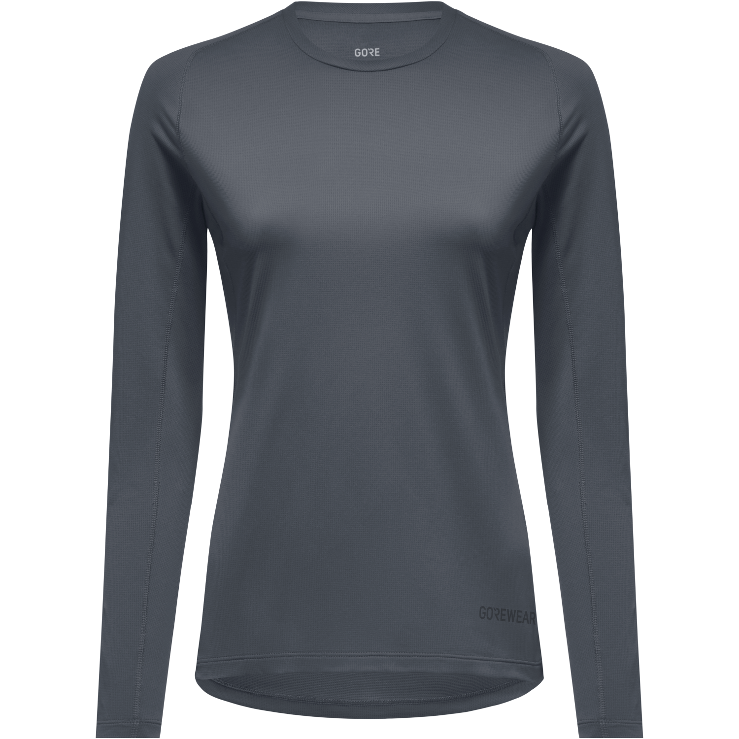 An image of the Everyday Long Sleeve Shirt Womens being displayed without a product model wearing the product.