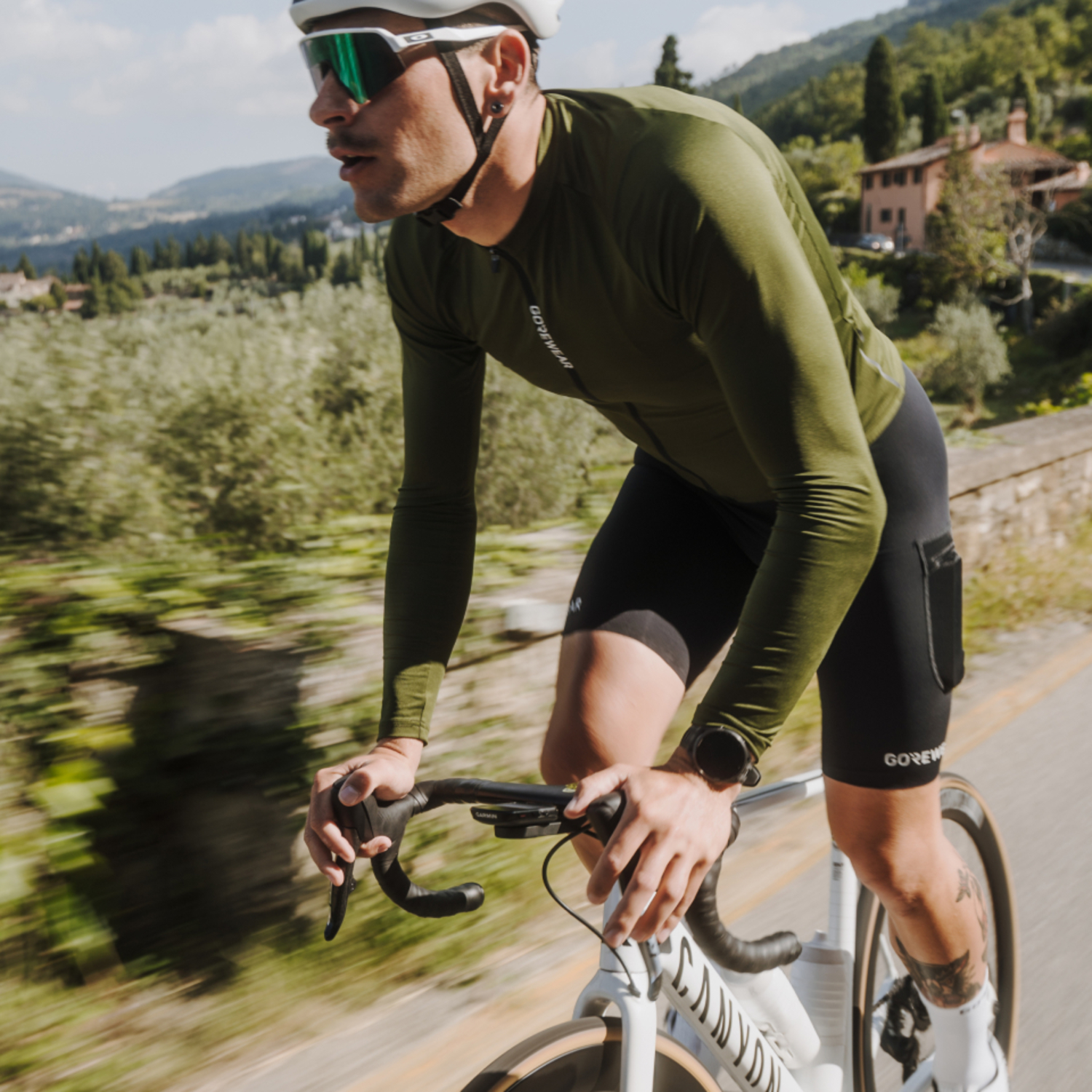 SPINSHIFT Cargo Kurze Trägerhose Herren