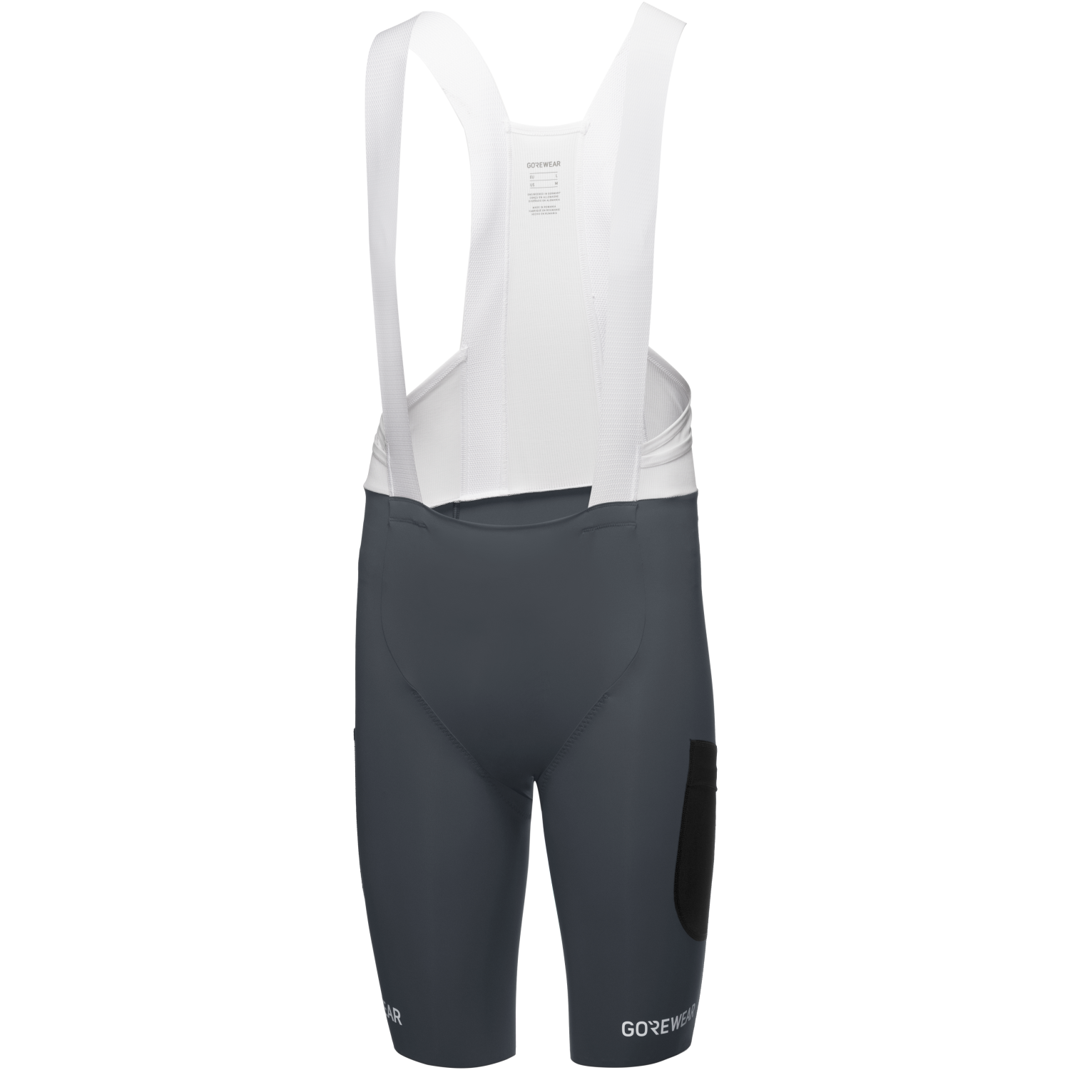 An image of the SPINSHIFT Cargo Bib Shorts Mens being displayed without a product model wearing the product.