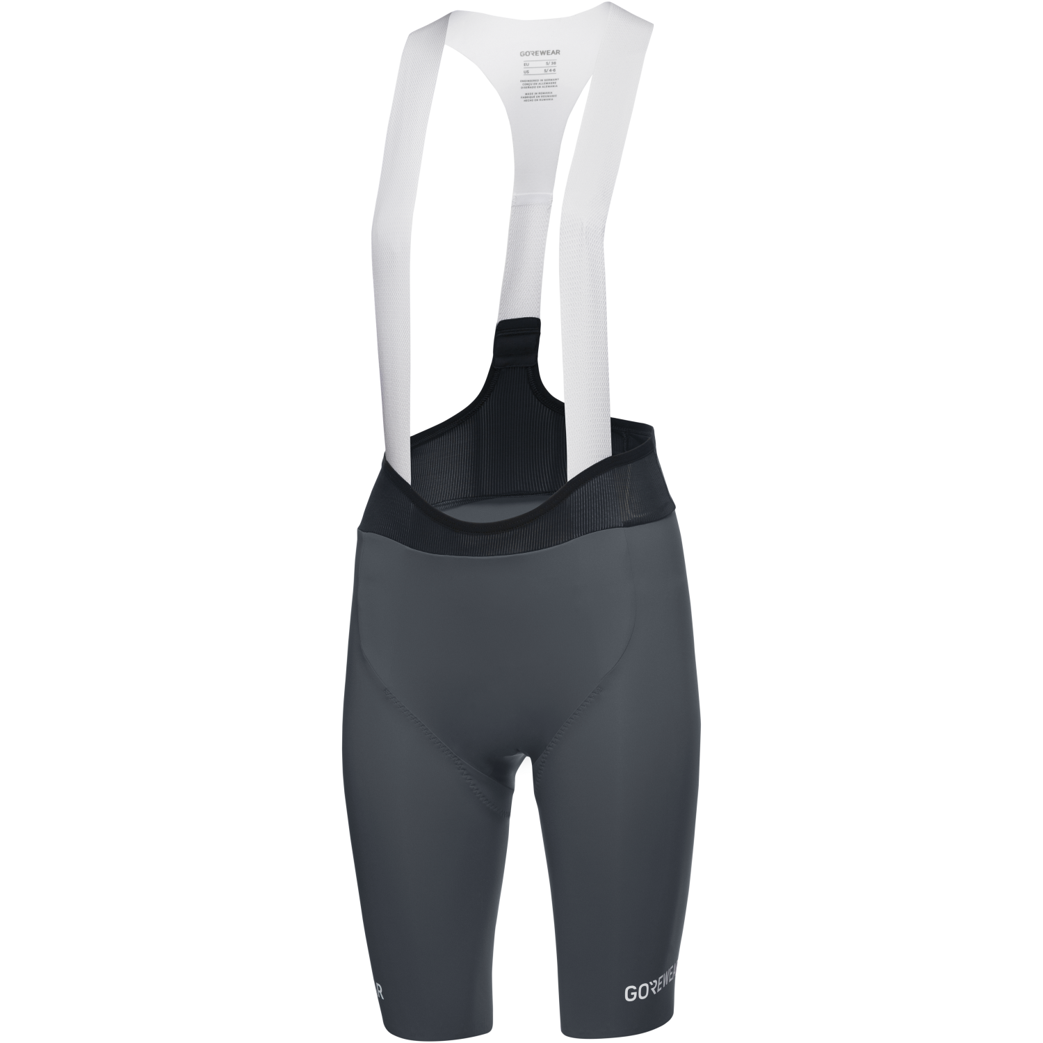 An image of the SPINSHIFT Bib Shorts Womens being displayed without a product model wearing the product.
