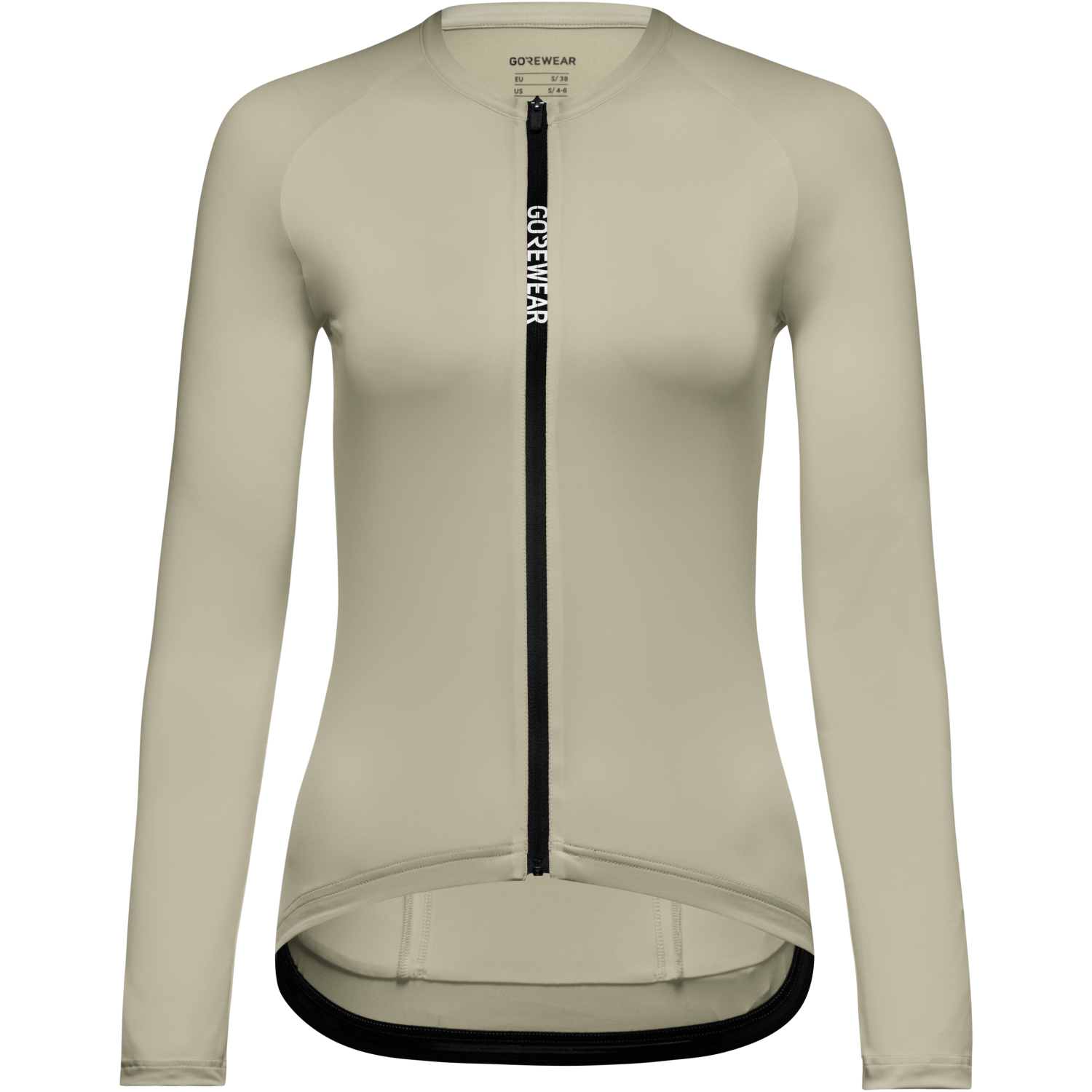 An image of the SPINSHIFT Long Sleeve Jersey Womens being displayed without a product model wearing the product.
