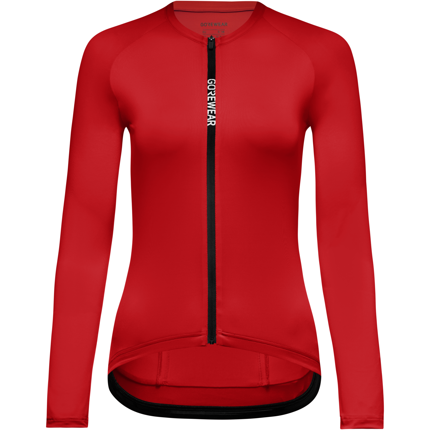 An image of the SPINSHIFT Long Sleeve Jersey Womens being displayed without a product model wearing the product.