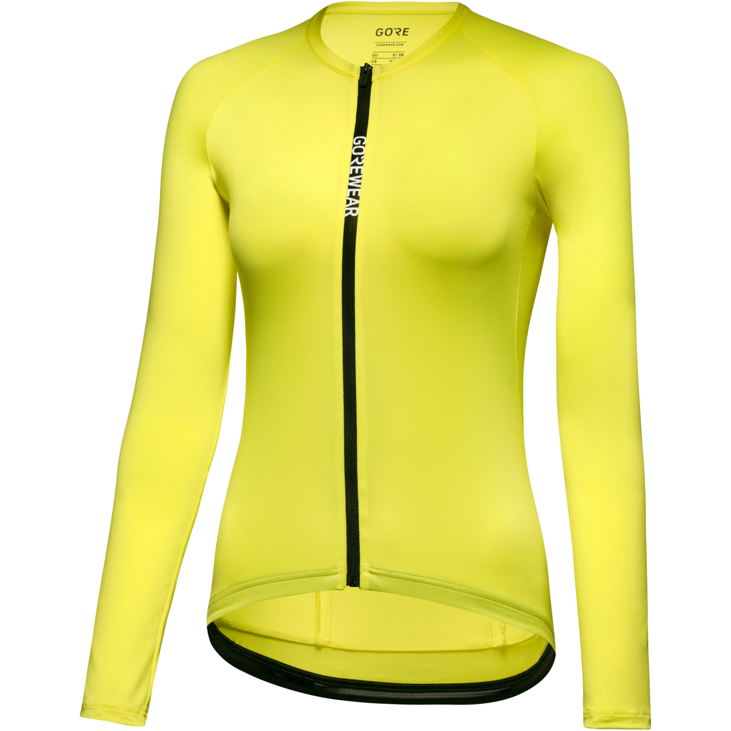 An image of the SPINSHIFT Long Sleeve Jersey Womens being displayed without a product model wearing the product.