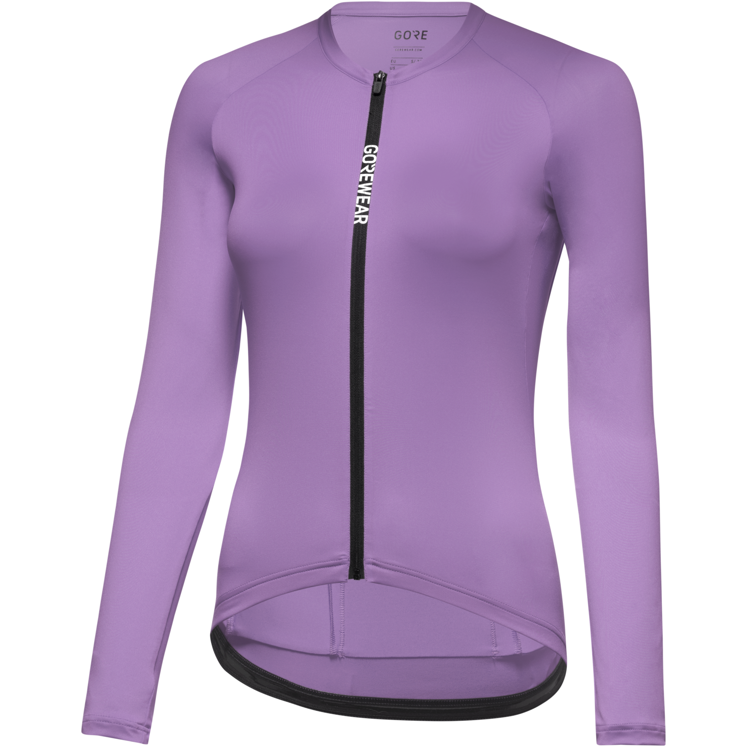 An image of the SPINSHIFT Long Sleeve Jersey Womens being displayed without a product model wearing the product.