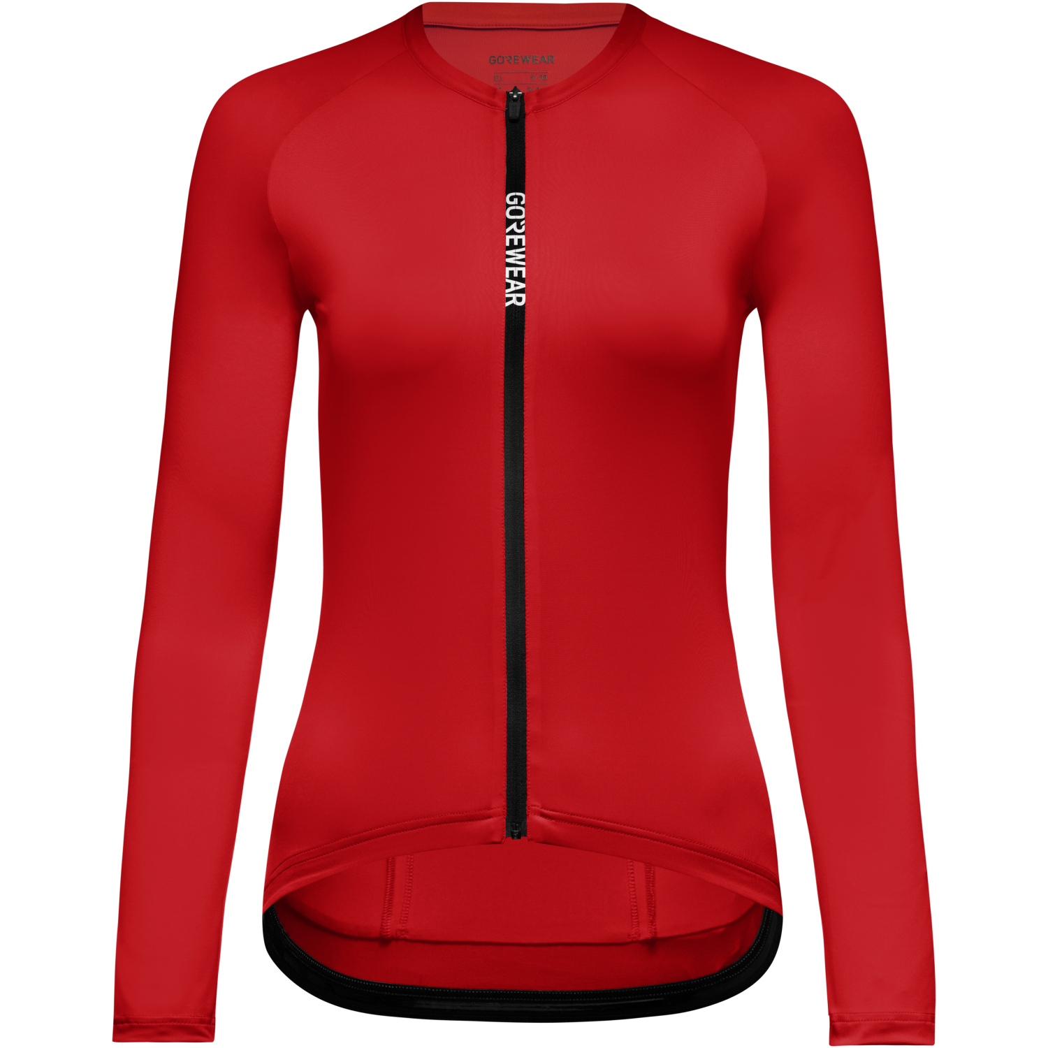 An image of the SPINSHIFT Long Sleeve Jersey Womens being displayed without a product model wearing the product.