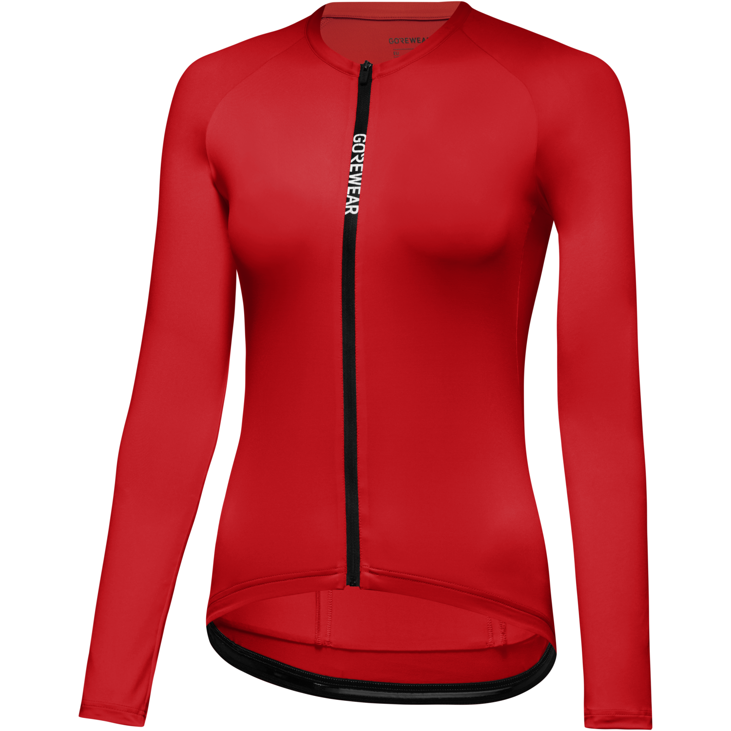 An image of the SPINSHIFT Long Sleeve Jersey Womens being displayed without a product model wearing the product.