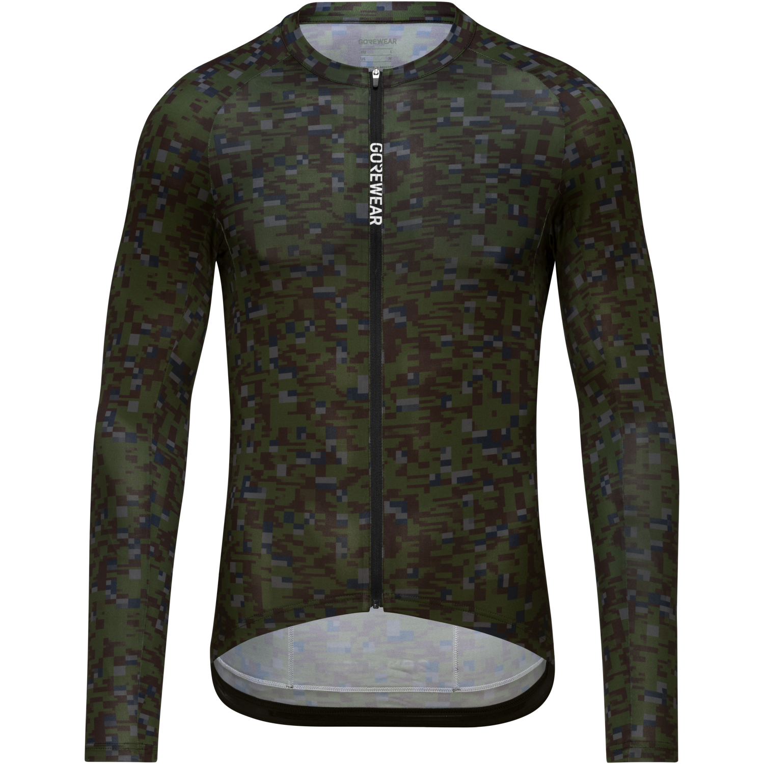 An image of the SPINSHIFT Long Sleeve Jersey Mens being displayed without a product model wearing the product.