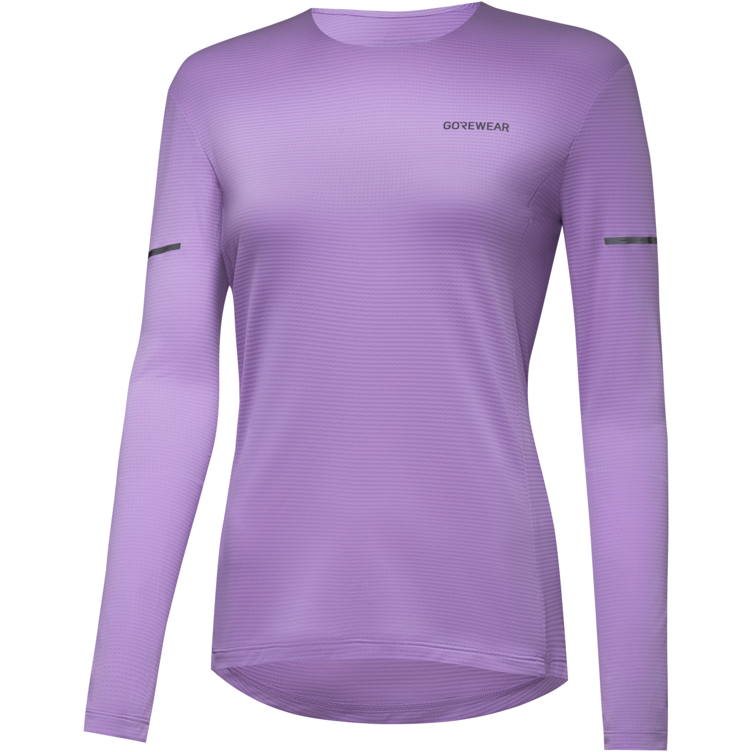 An image of the Contest 2.0 Long Sleeve Tee Womens being displayed without a product model wearing the product.