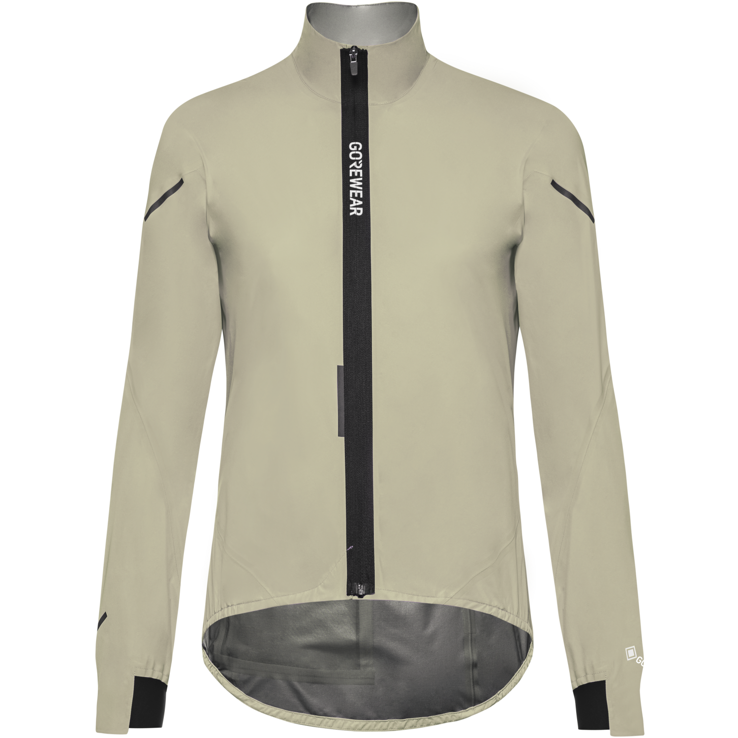 An image of the SPINSHIFT GORE-TEX Jacket Womens being displayed without a product model wearing the product.