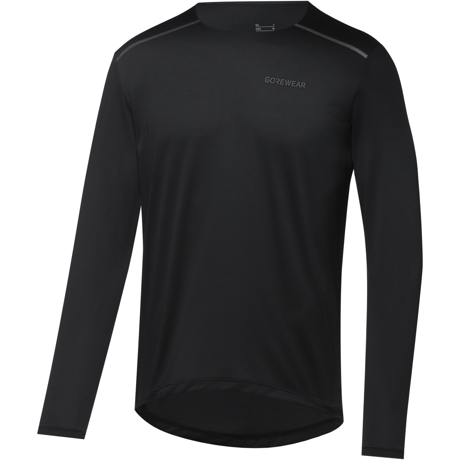 An image of the Contest 2.0 Long Sleeve Tee Mens being displayed without a product model wearing the product.