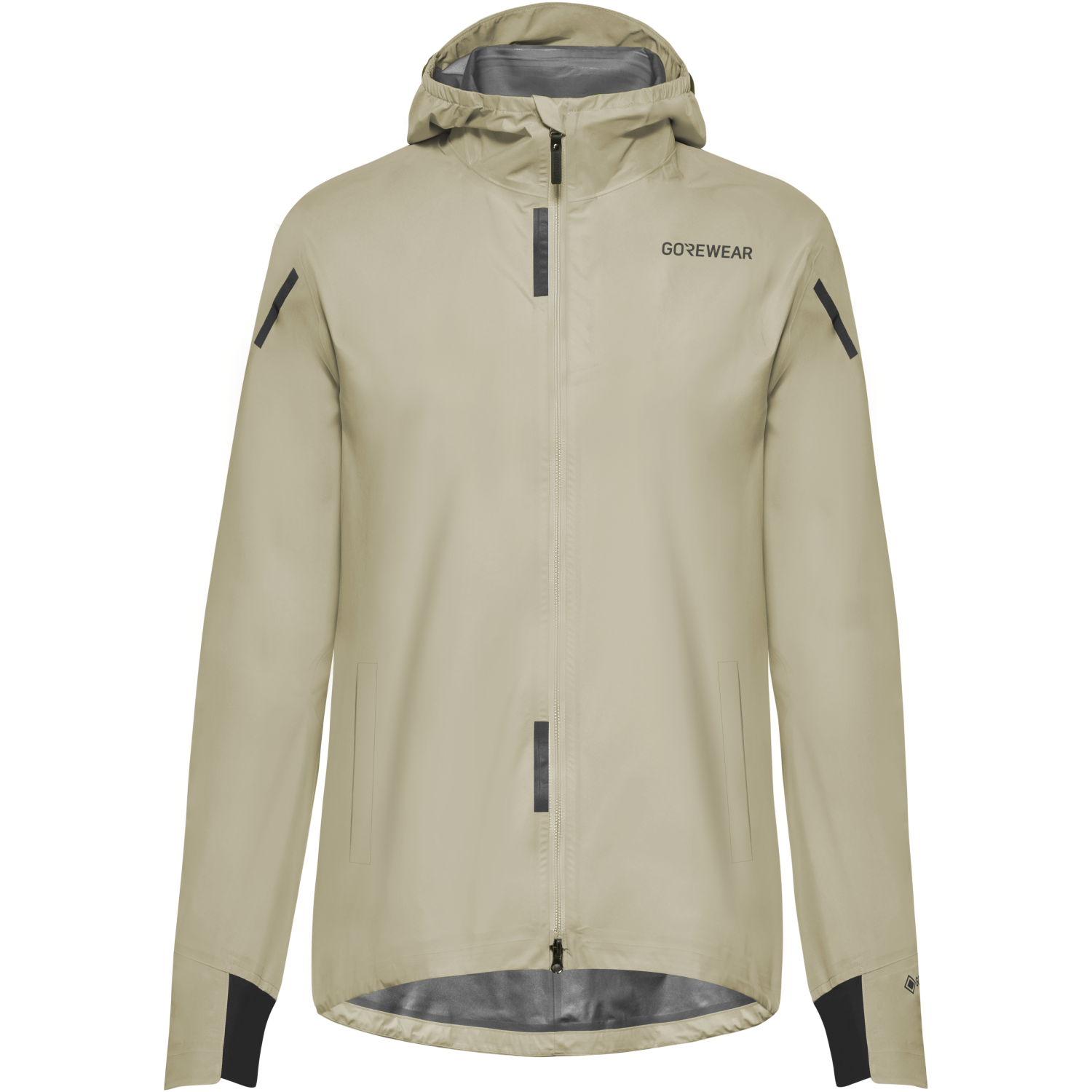 An image of the CONCURVE GORE-TEX Jacket Womens being displayed without a product model wearing the product.