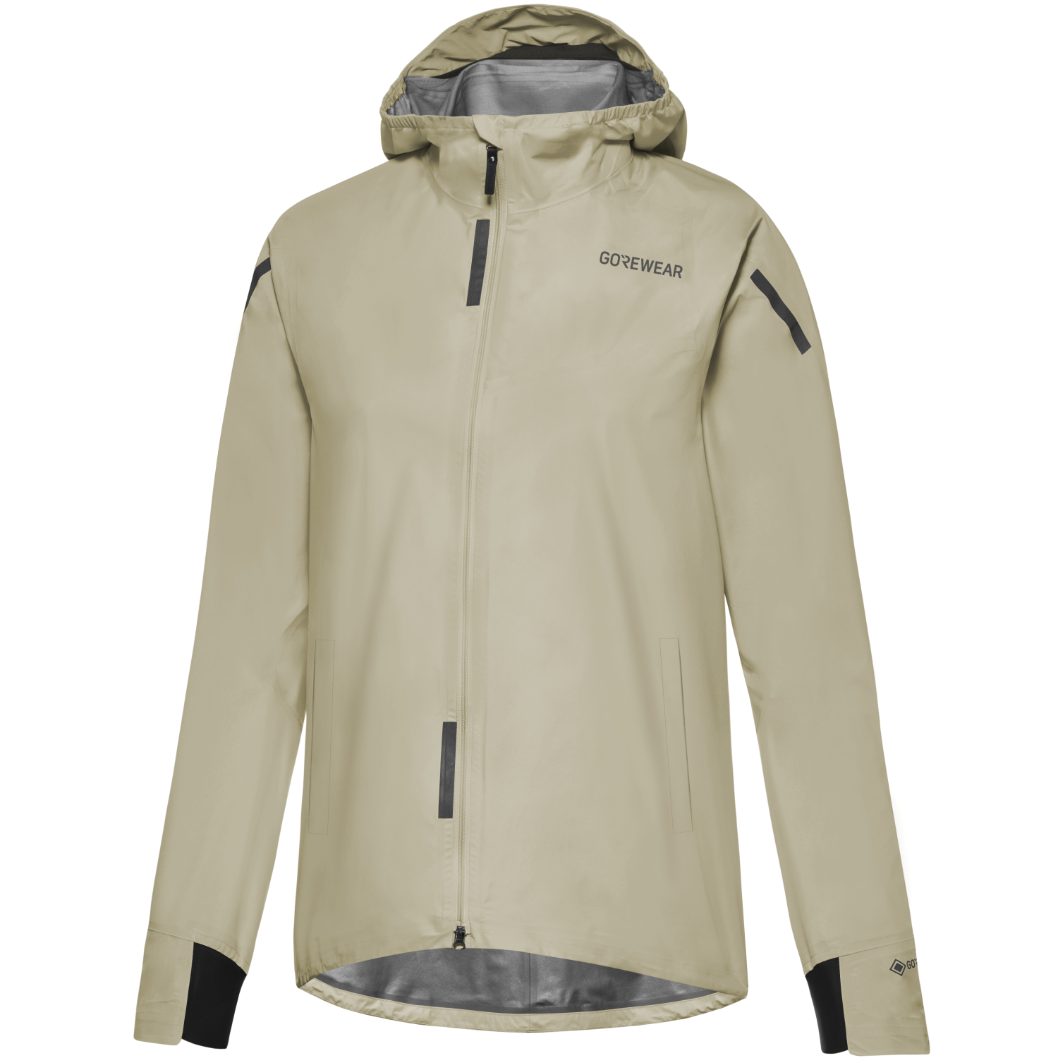 An image of the CONCURVE GORE-TEX Jacket Womens being displayed without a product model wearing the product.