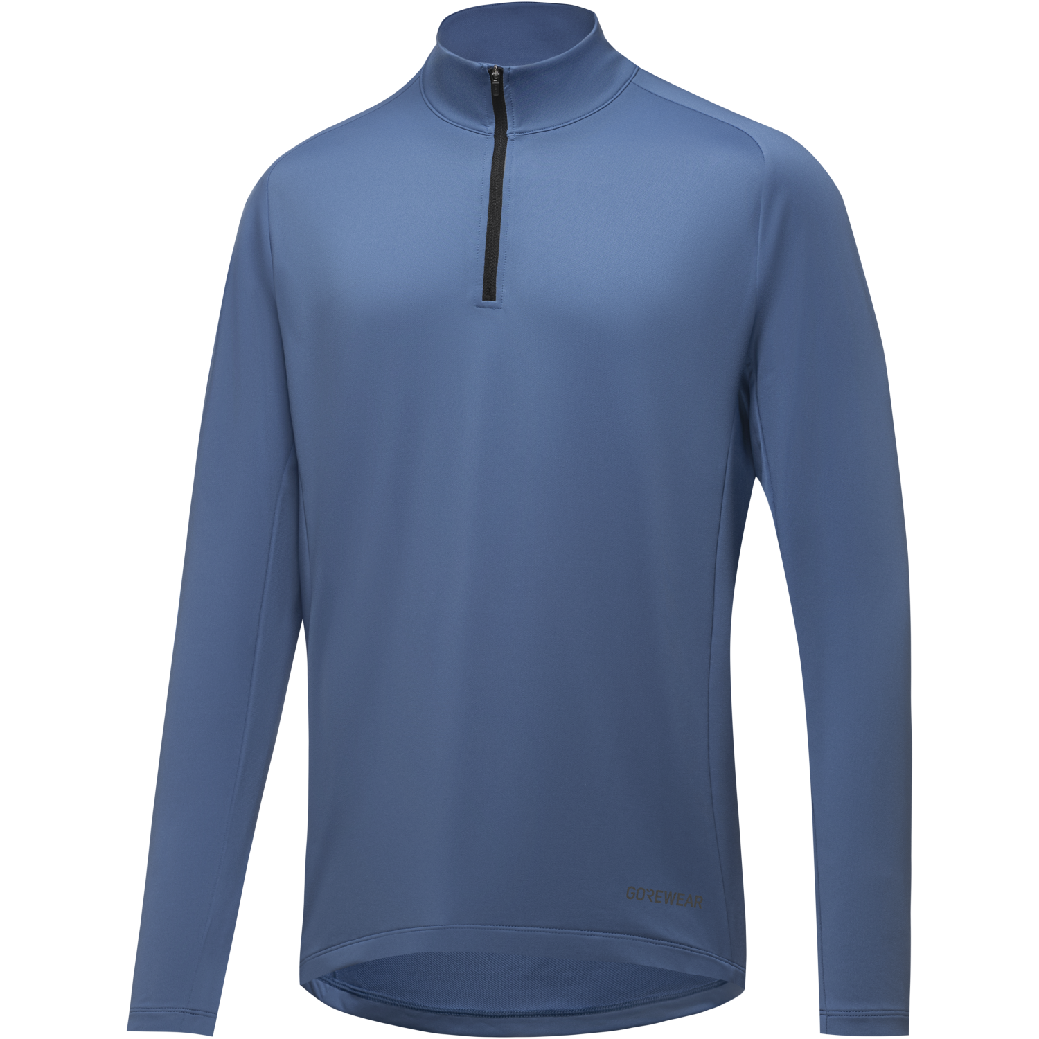 Un'immagine del prodotto Midlayer Everyday con Zip a 1/4 Uomo esposto senza che il modello lo indossi.