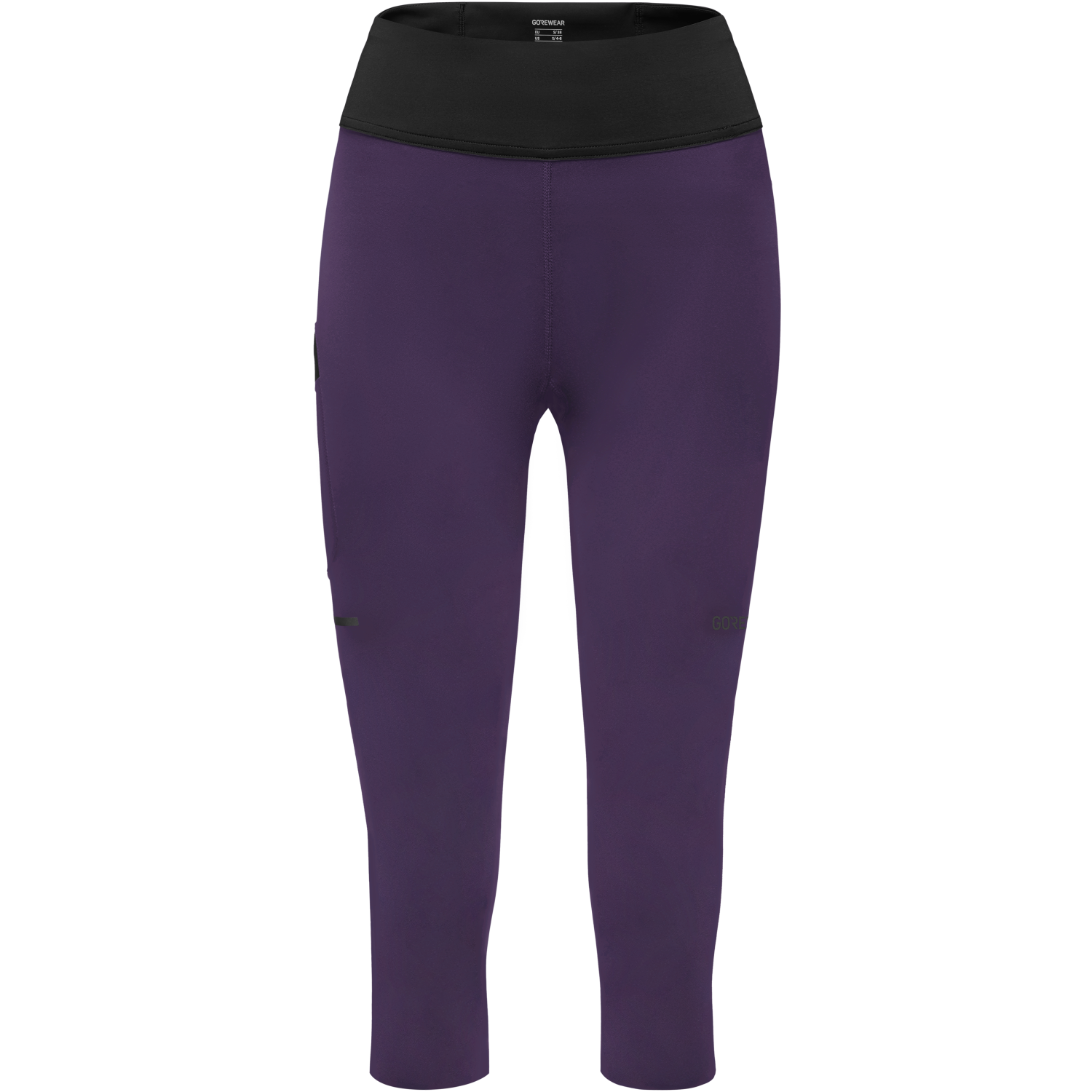 An image of the CONCURVE 3/4 Tights Womens being displayed without a product model wearing the product.