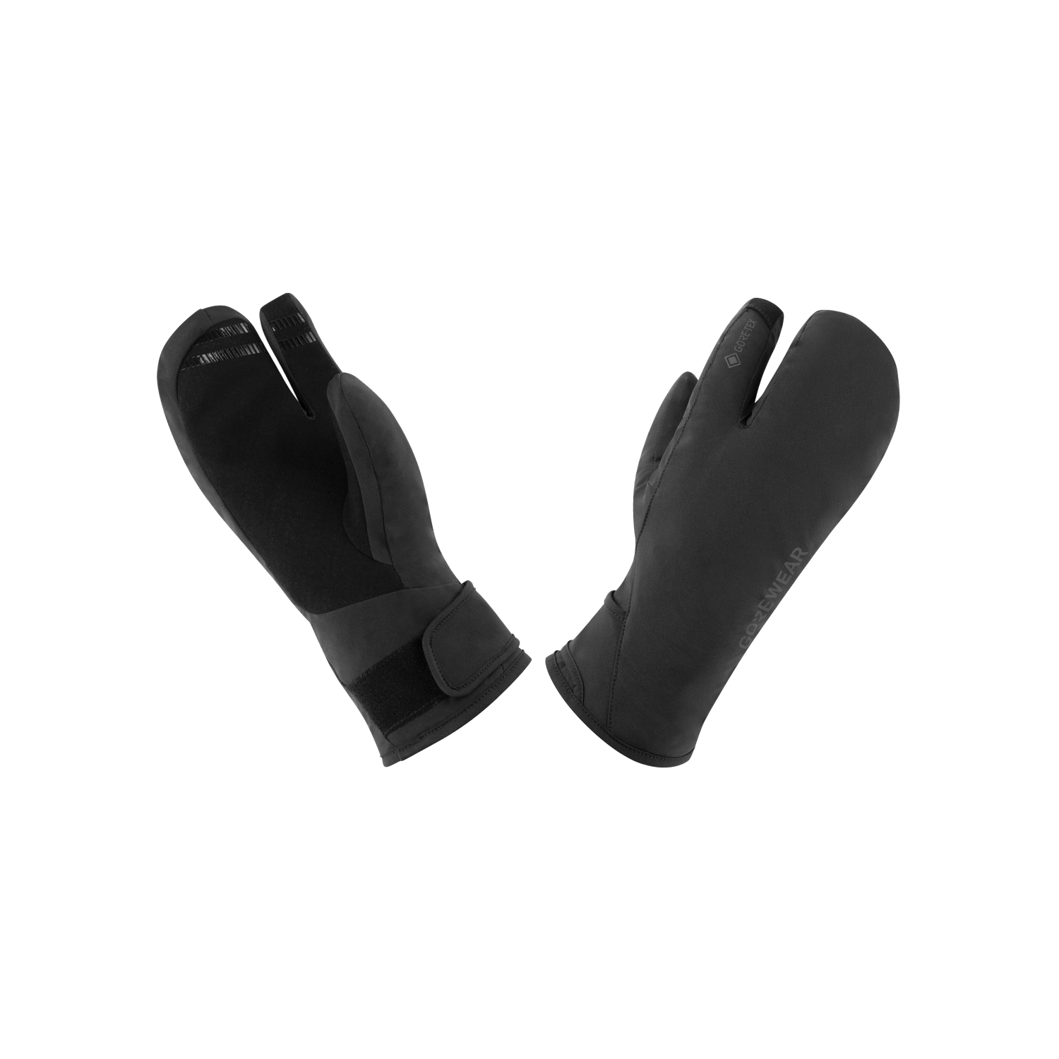 An image of the GORE-TEX Insulated Trigger Gloves being displayed without a product model wearing the product.
