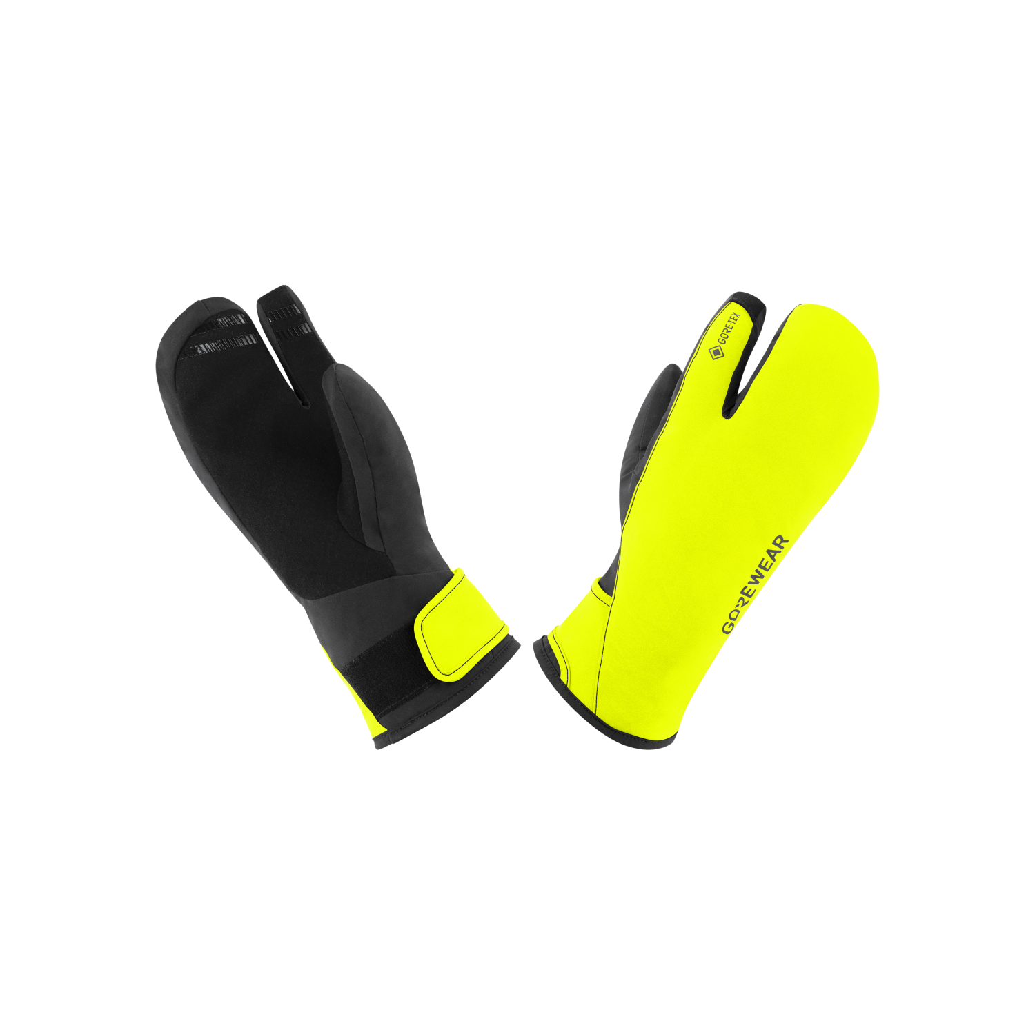 An image of the GORE-TEX Insulated Trigger Gloves being displayed without a product model wearing the product.