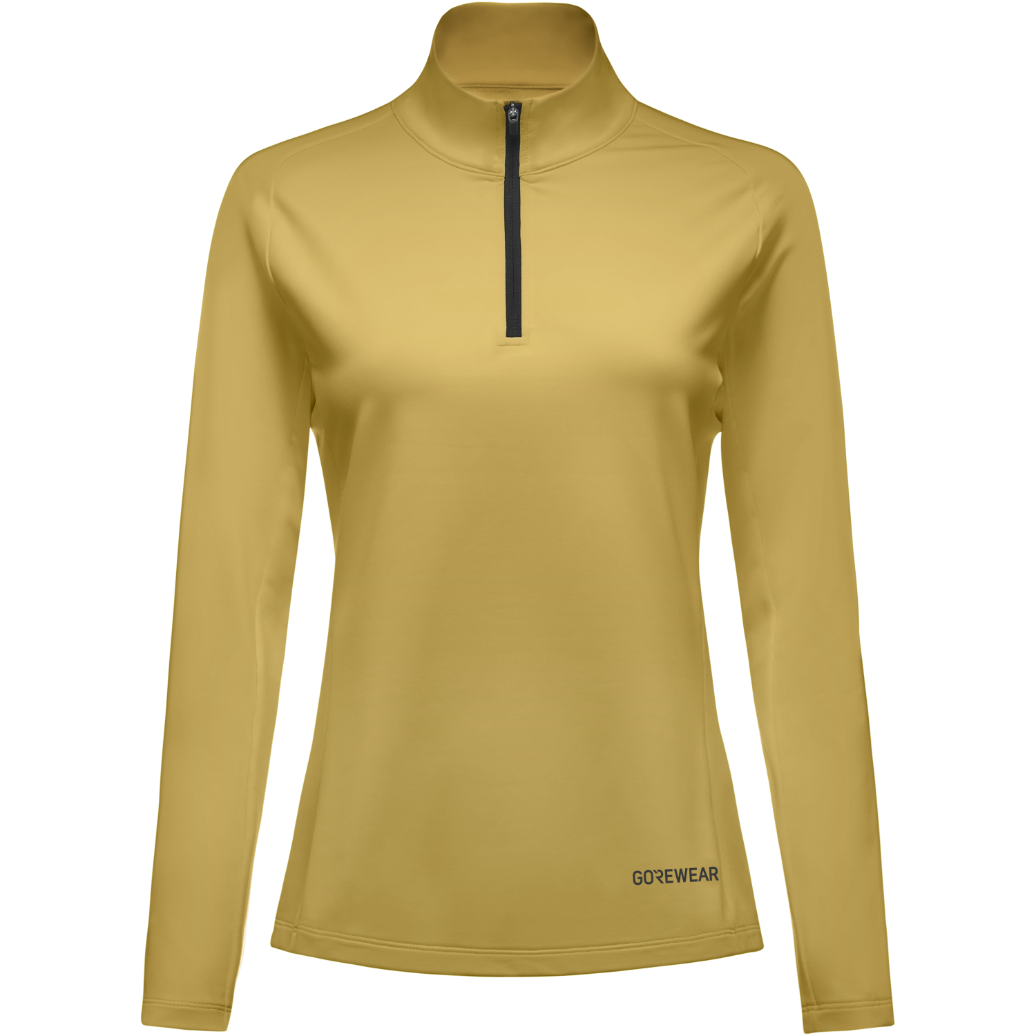 Un'immagine del prodotto Midlayer Everyday con Zip a 1/4 Donna esposto senza che il modello lo indossi.