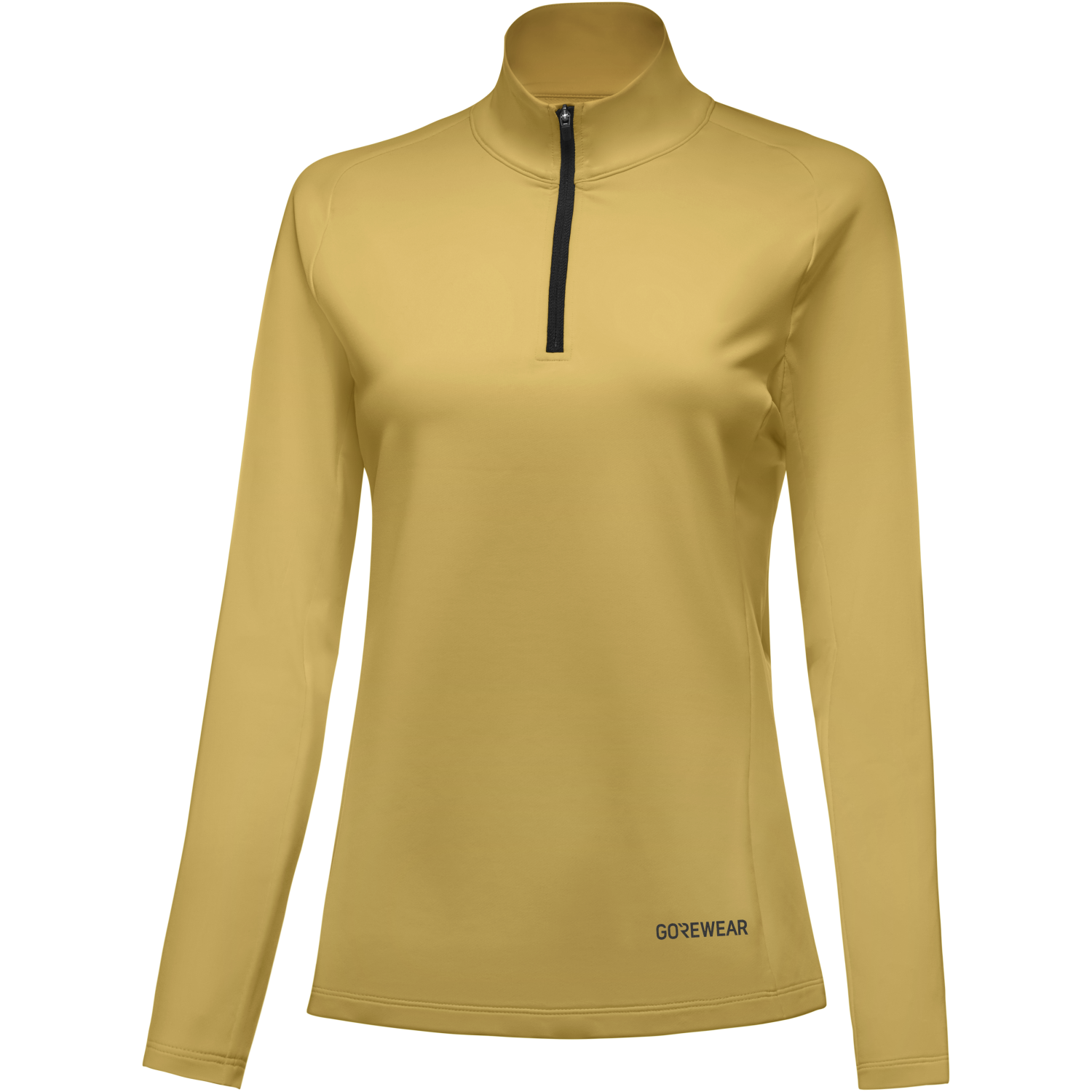 Un'immagine del prodotto Midlayer Everyday con Zip a 1/4 Donna esposto senza che il modello lo indossi.