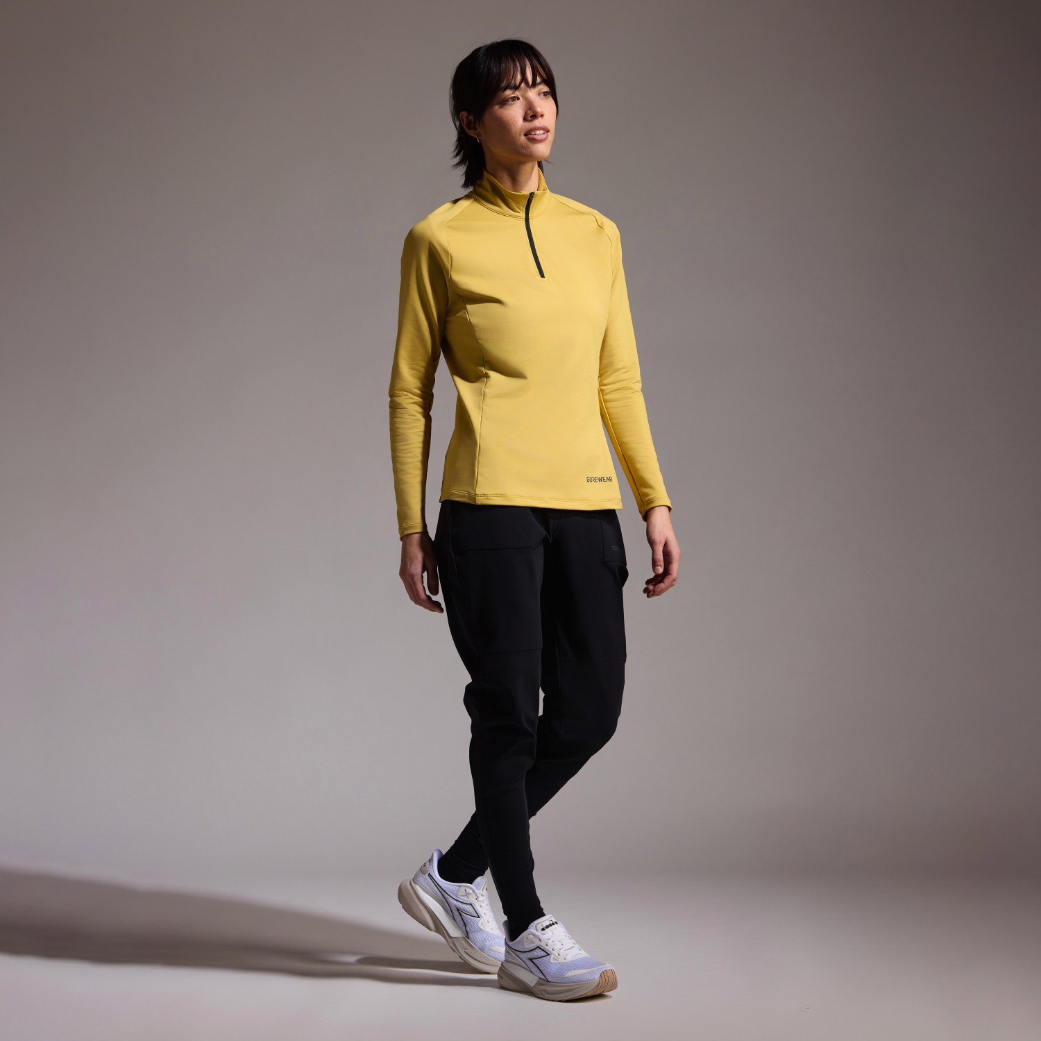 Midlayer Everyday con Zip a 1/4 Donna