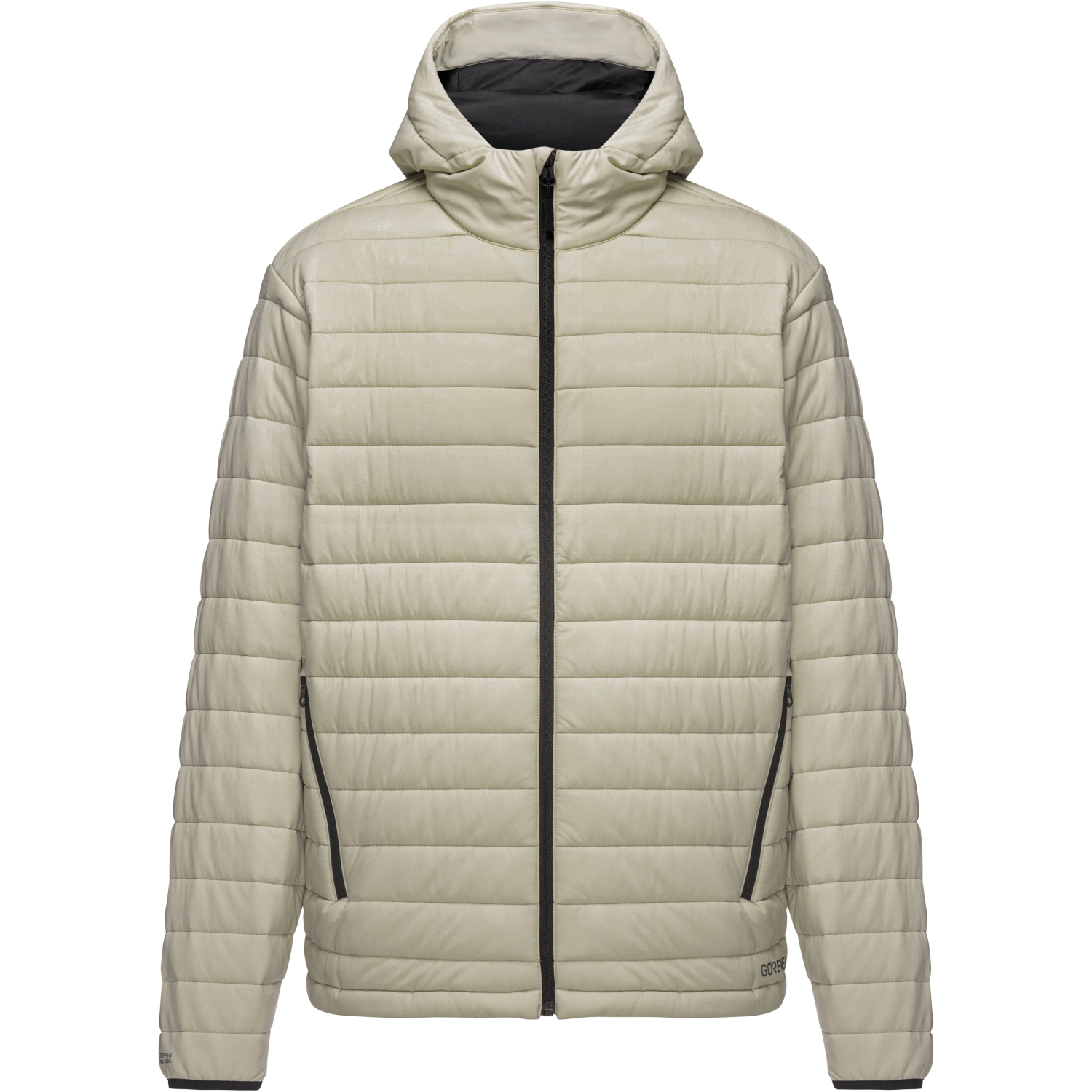 An image of the Hybrid WINDSTOPPER® Lightweight Puffy Jacket Mens being displayed without a product model wearing the product.