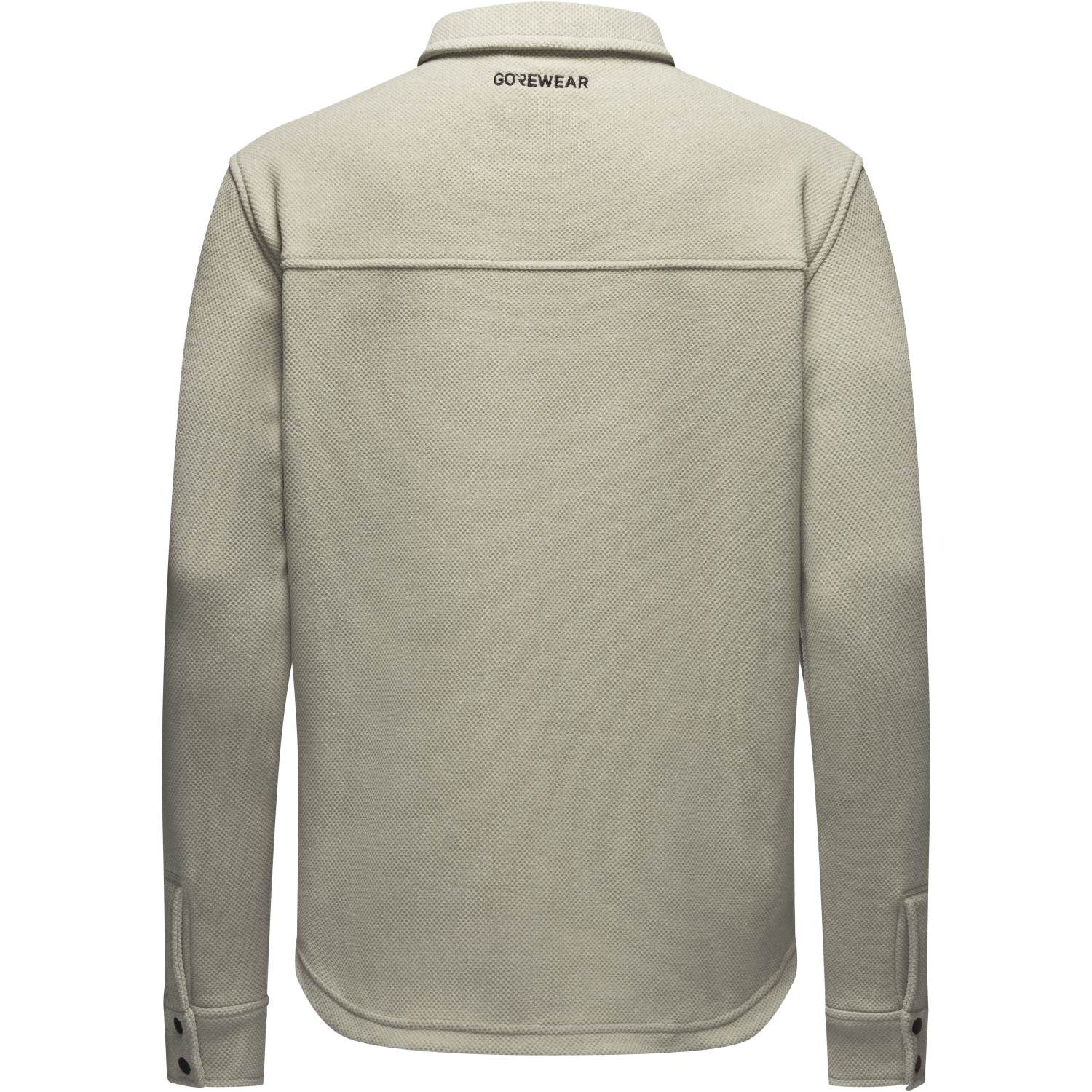 An image of the Hybrid Fleece Flannel Shirt Mens being displayed without a product model wearing the product.