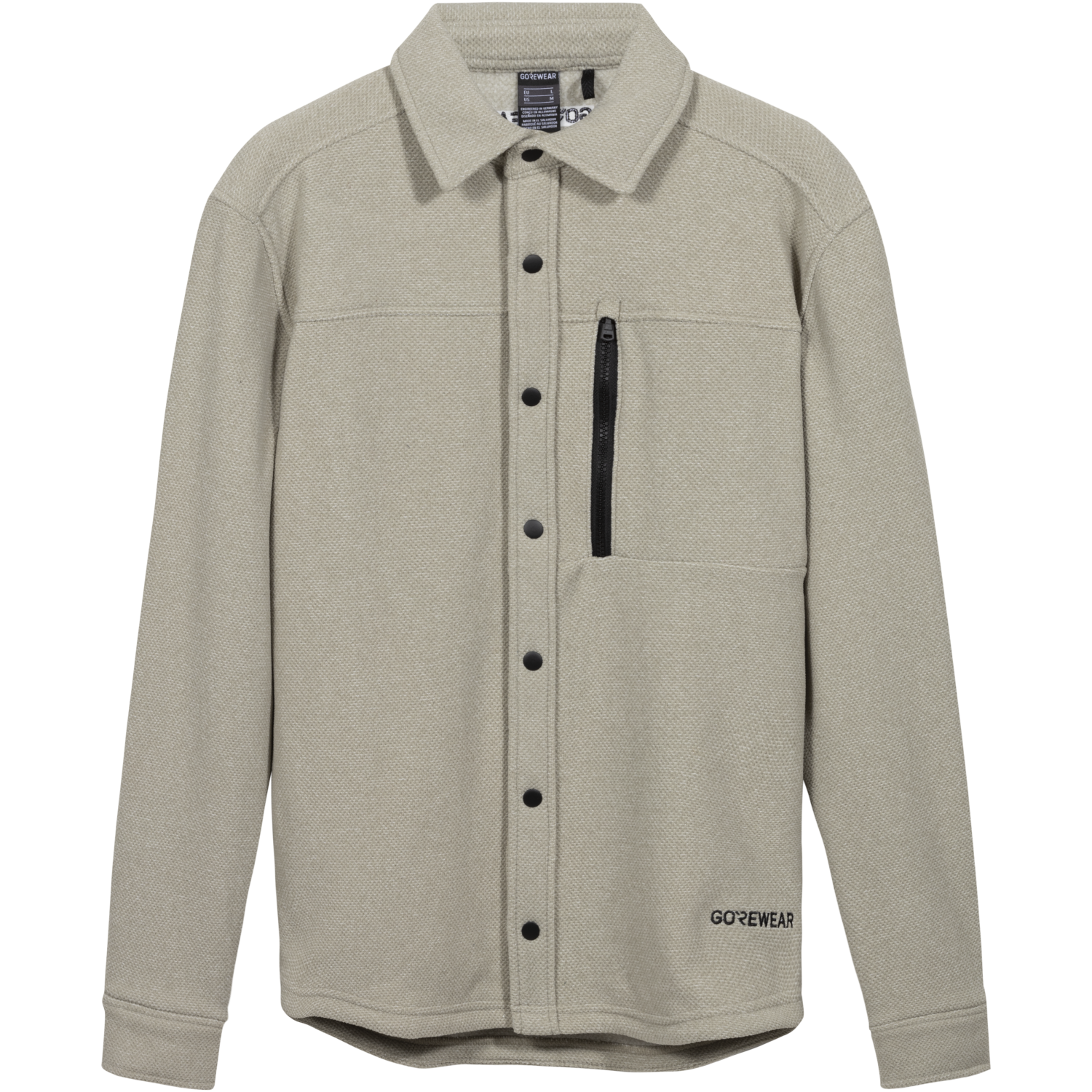 Hybrid Fleece Flannel Shirt Mens
