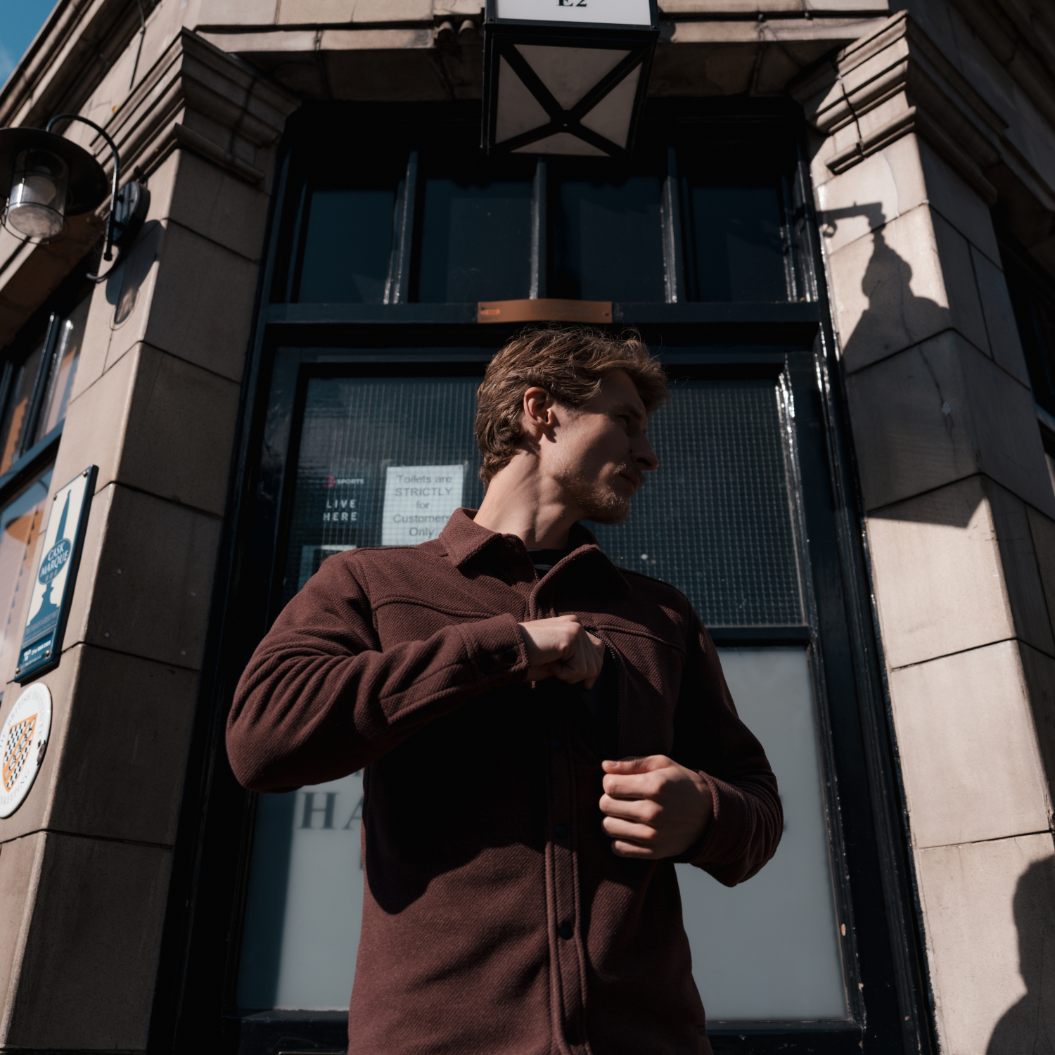 Hybrid Fleece Flannel Shirt Mens