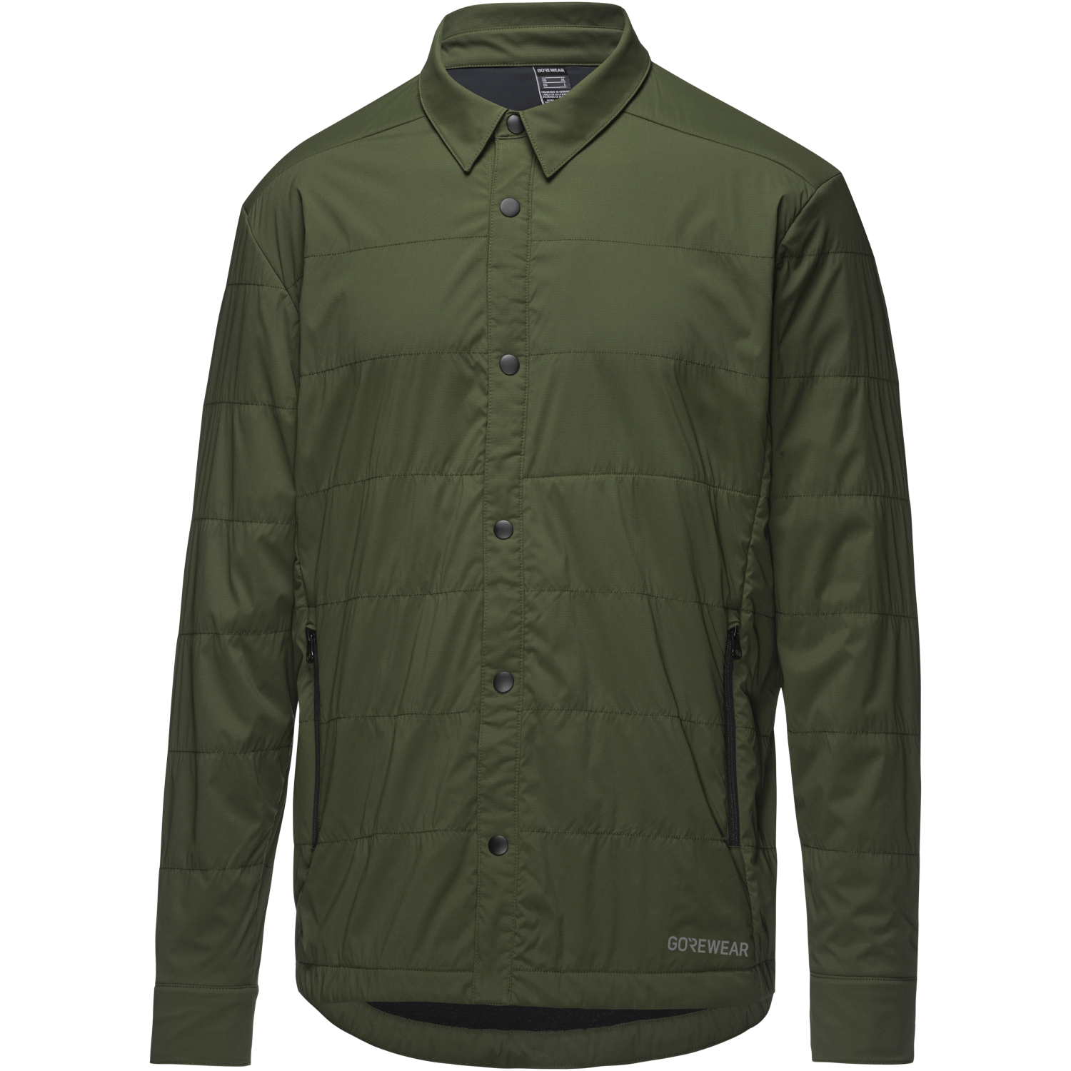 An image of the Crossover Insulated Shirt Jacket Mens being displayed without a product model wearing the product.