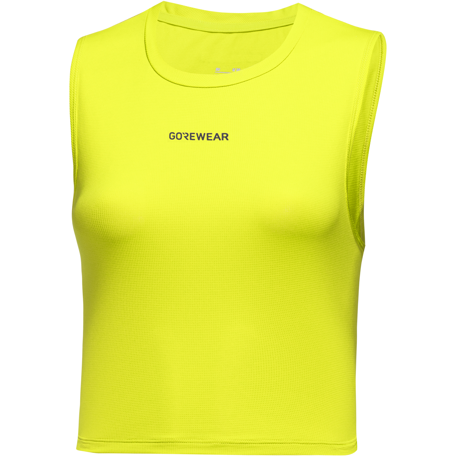An image of the Everyday Crop Top Womens being displayed without a product model wearing the product.