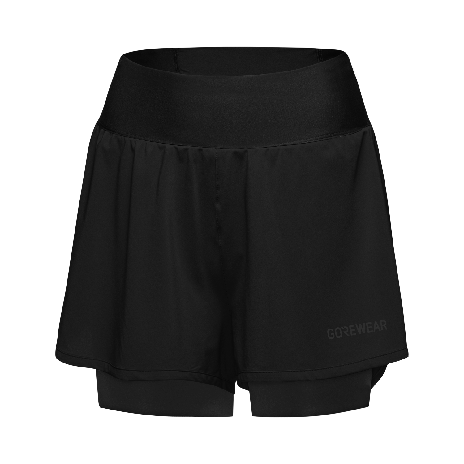 Gezeigt wird ein Bild des Artikels der Kategorie „CONCURVE 3 2in1 Short Femme“, ohne dass ein Model das Produkt trägt.