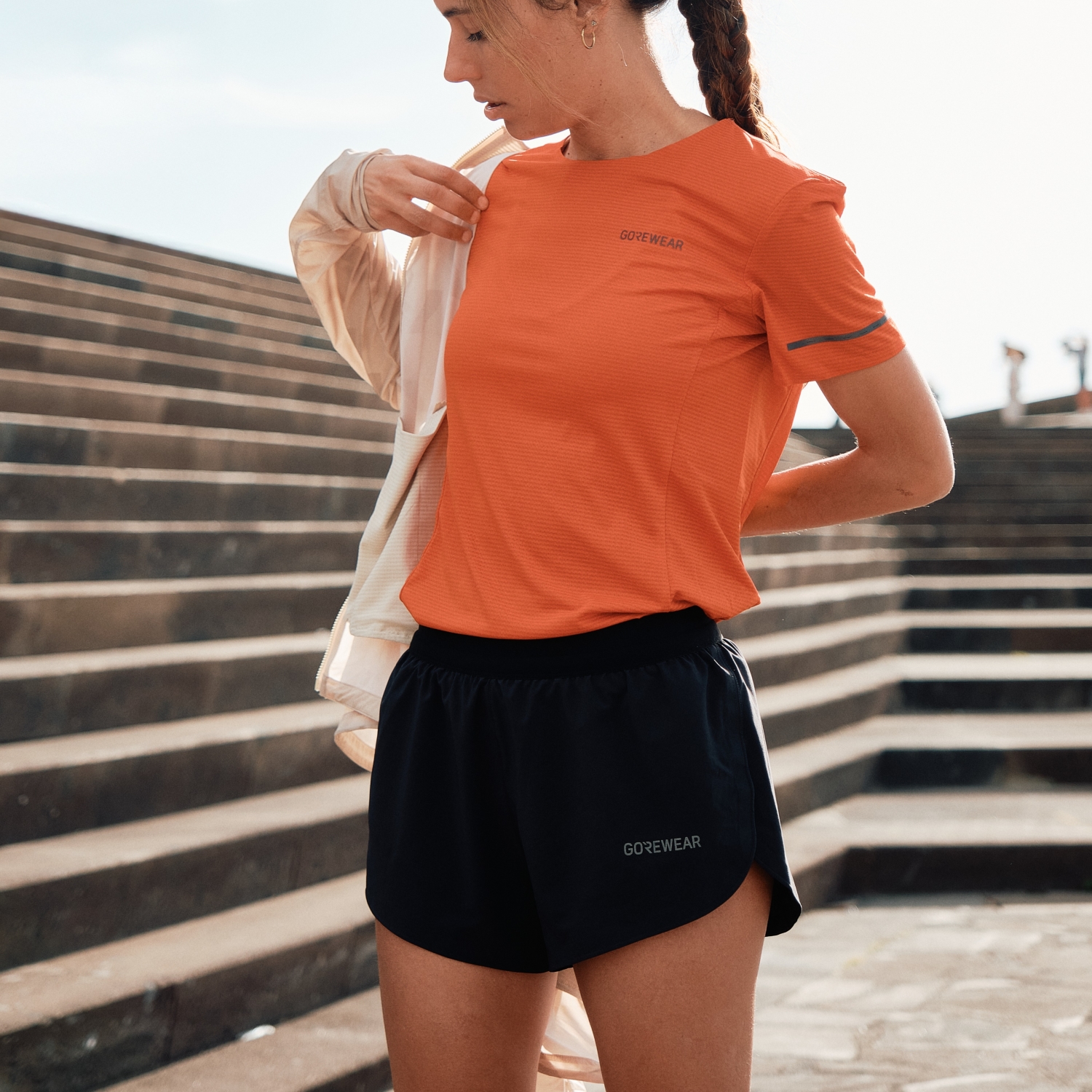 CONCURVE Split Shorts Womens