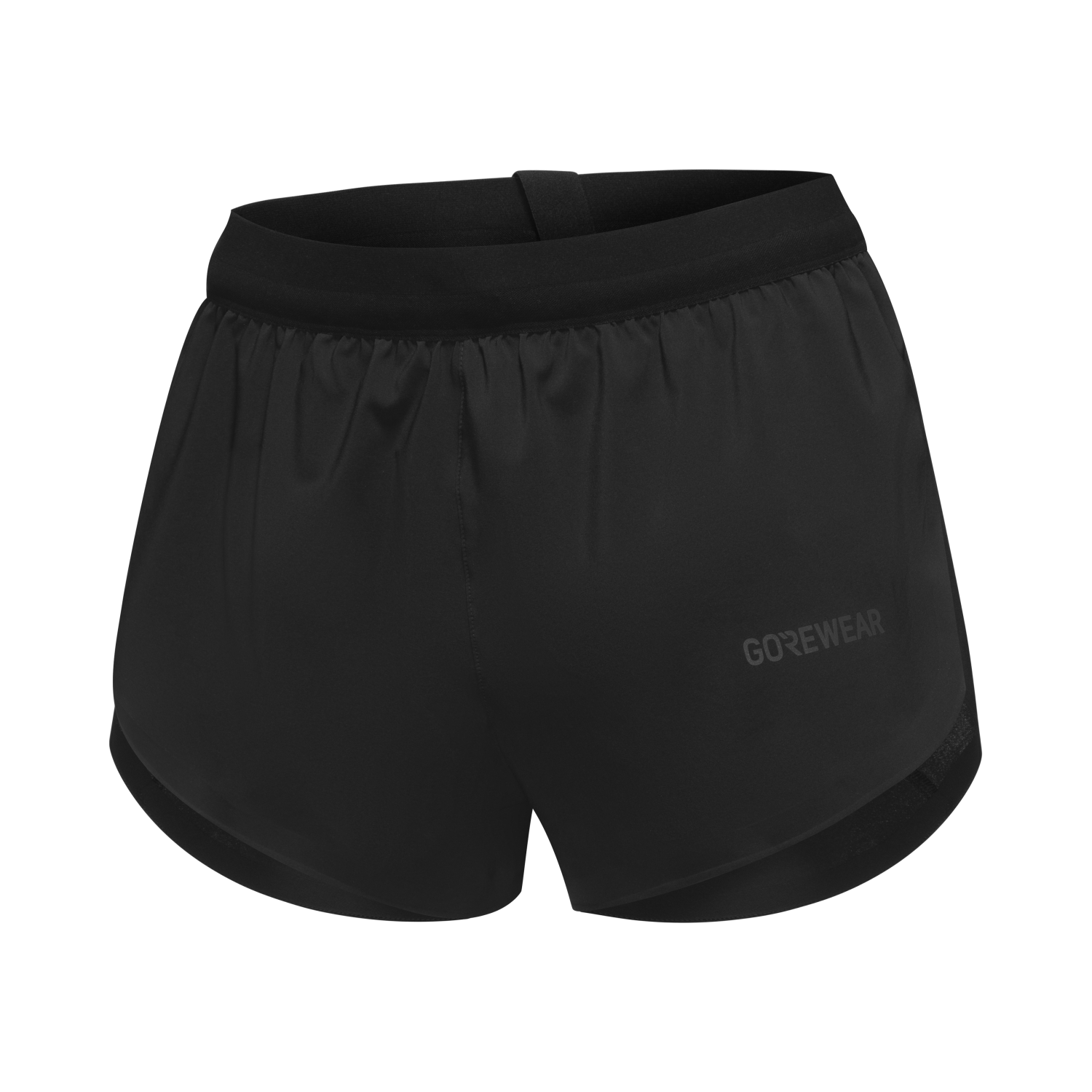 An image of the CONCURVE Split Shorts Womens being displayed without a product model wearing the product.