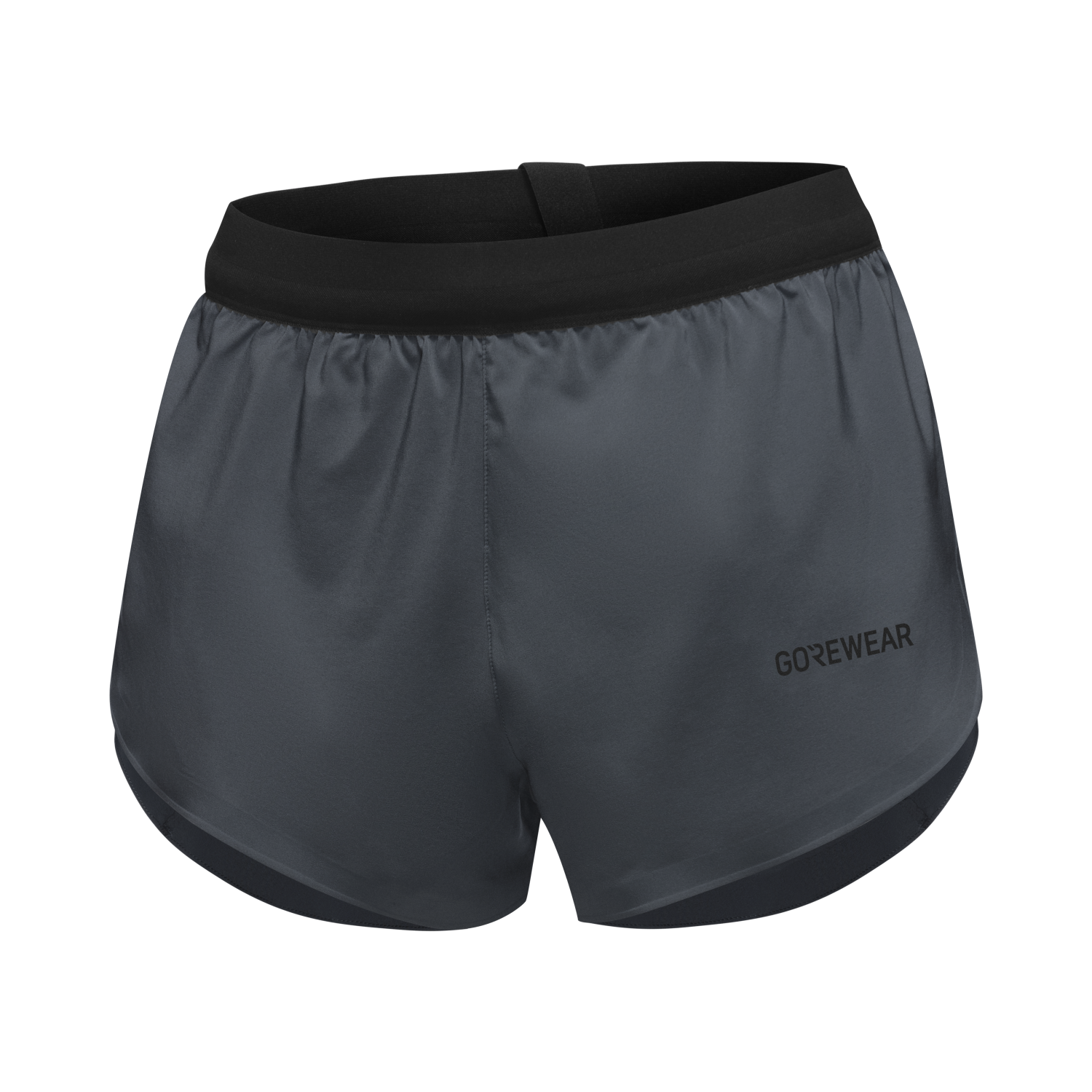 An image of the CONCURVE Split Shorts Womens being displayed without a product model wearing the product.