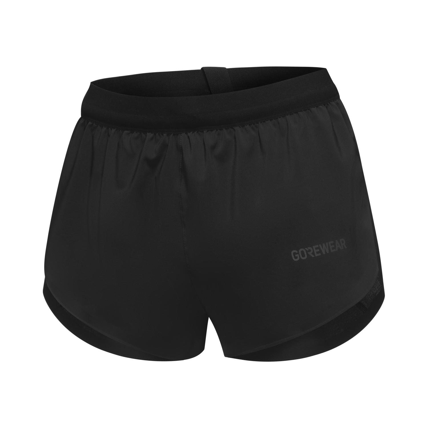 An image of the CONCURVE Split Shorts Womens being displayed without a product model wearing the product.