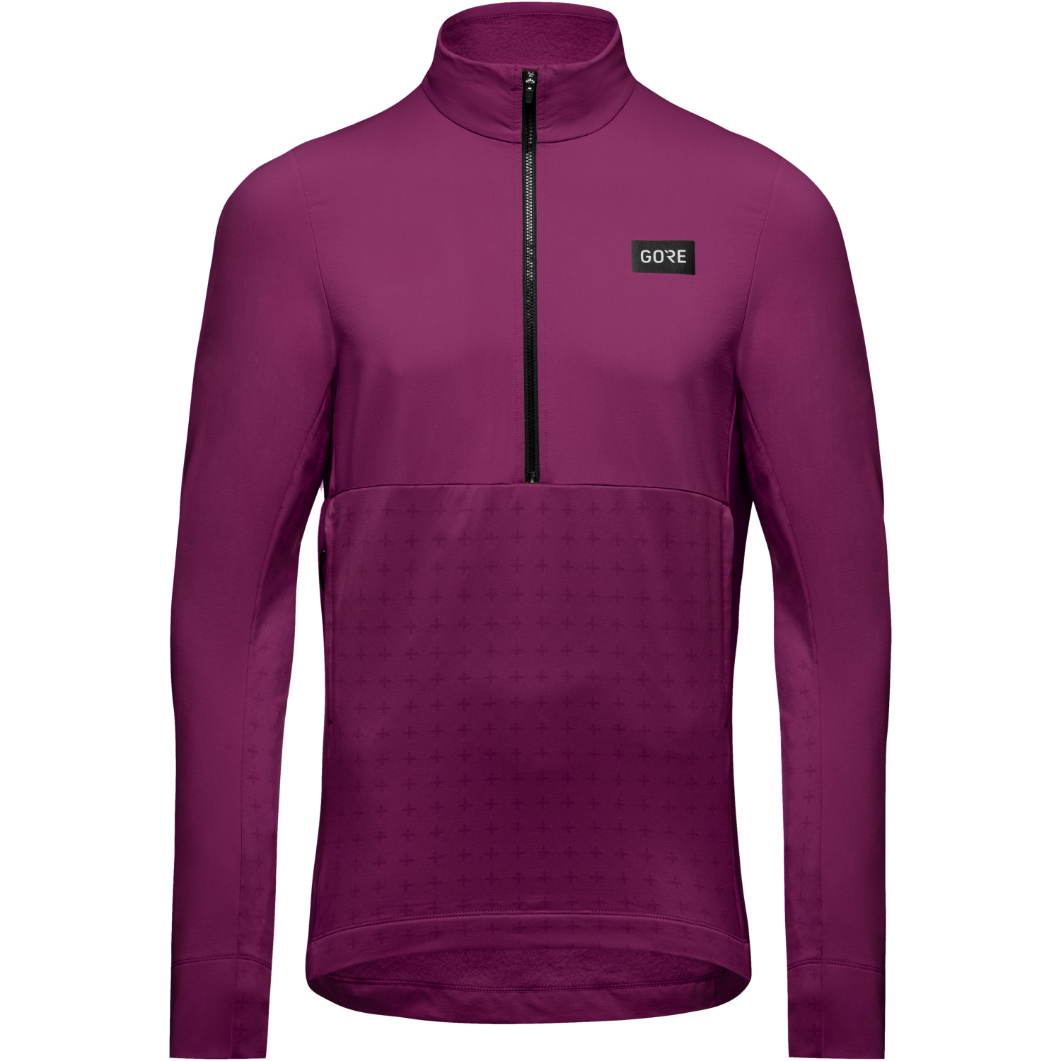 M Mid Long Sleeve Zip Shirt | GOREWEAR US