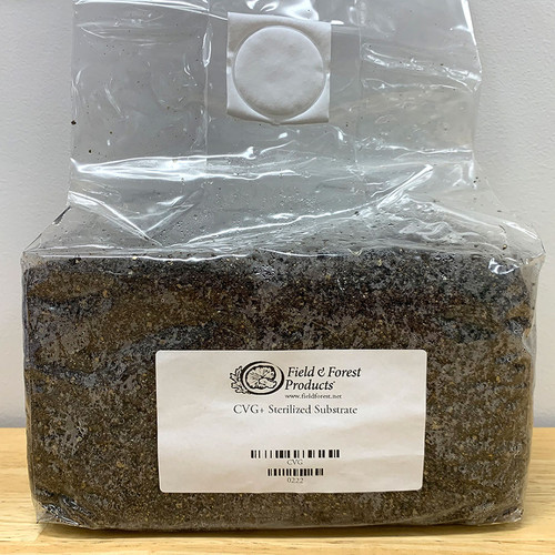 A  fresh bag of CVG+ Substrate (coco coir, vermiculite, composted manure). A  fresh bag of CVG+ Substrate (coco coir, vermiculite, composted manure).