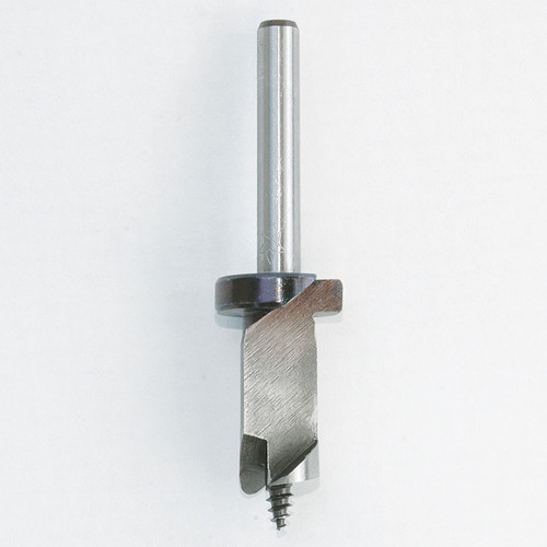 8.5mm Steel Screw Tip Bit with Stop Collar was made for fast, easier drilling of mushroom logs using plug spawn.