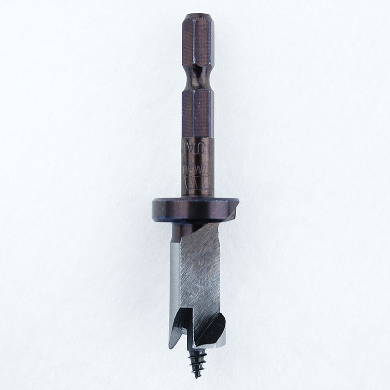 12mm Soft Steel Hex Shaft Screw Tip Bit with Stop was made for drilling logs when using mushroom sawdust spawn.