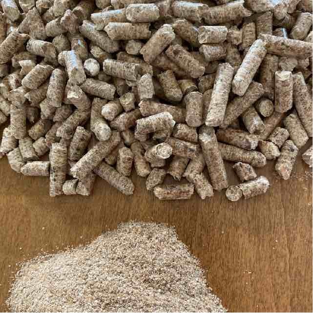 shiitake block substrate mix