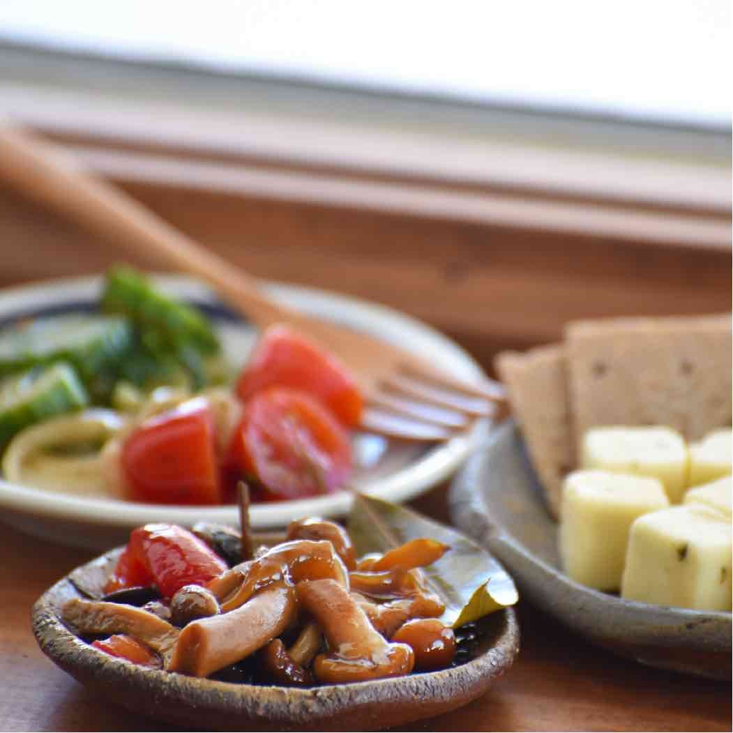 pickled mushrooms