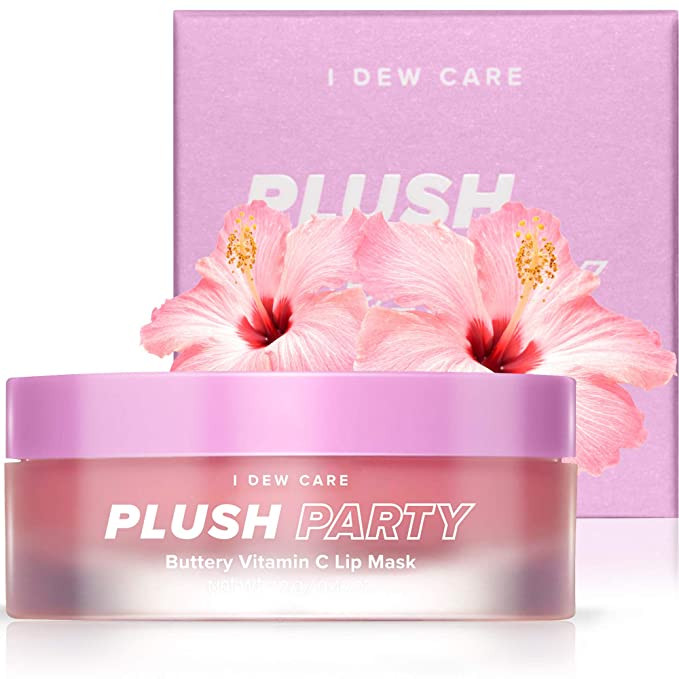 i dew care vitamin c lip mask I Dew Care - Plush Party - Buttery Vitamin C Lip Mask