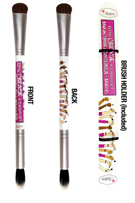 The Balm - Give Crease a Chance - Double-Ended Shadow/Crease Brush