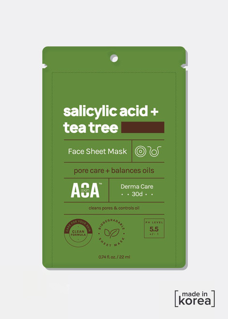 Aoa Studio - Skin Salicylic Acid + Tea Tree Sheet Mask